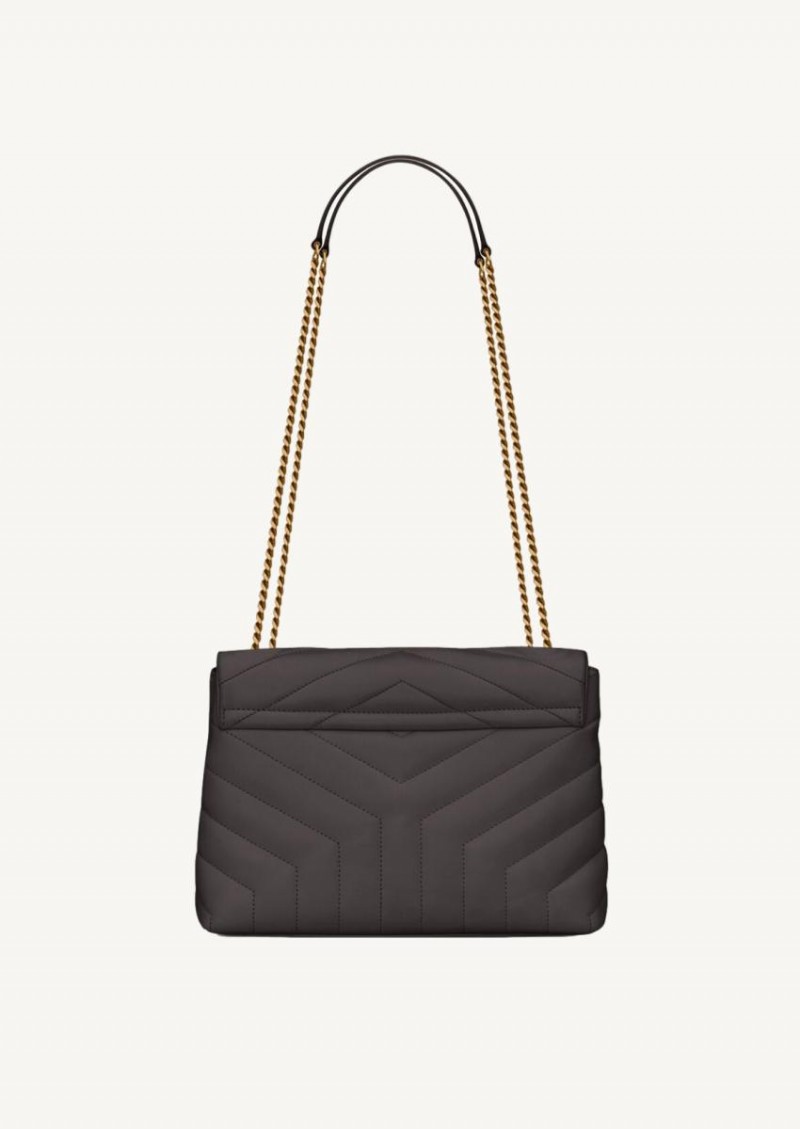 Bag Loulou small storm gold finish