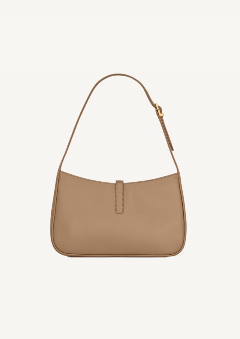 The 5 to 7 Hobo bag taupe gold finish