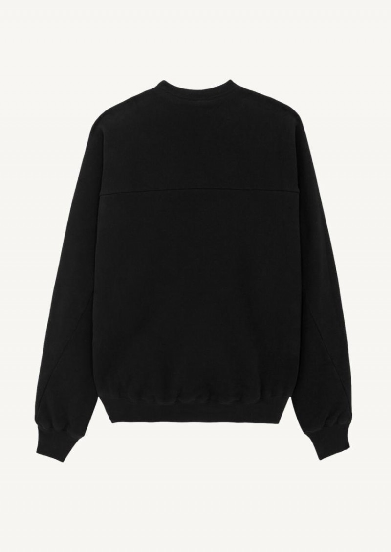 Saint Laurent Raglan sweatshirt black