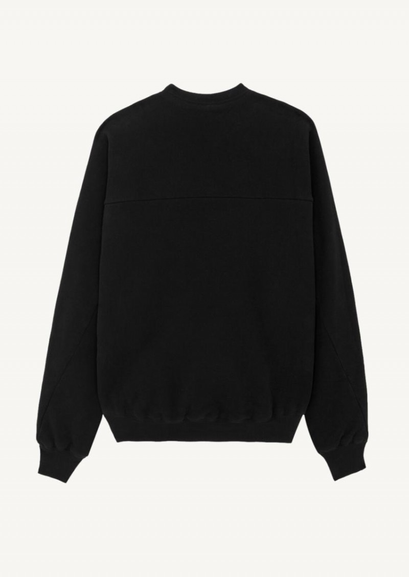 Saint Laurent Raglan sweatshirt black