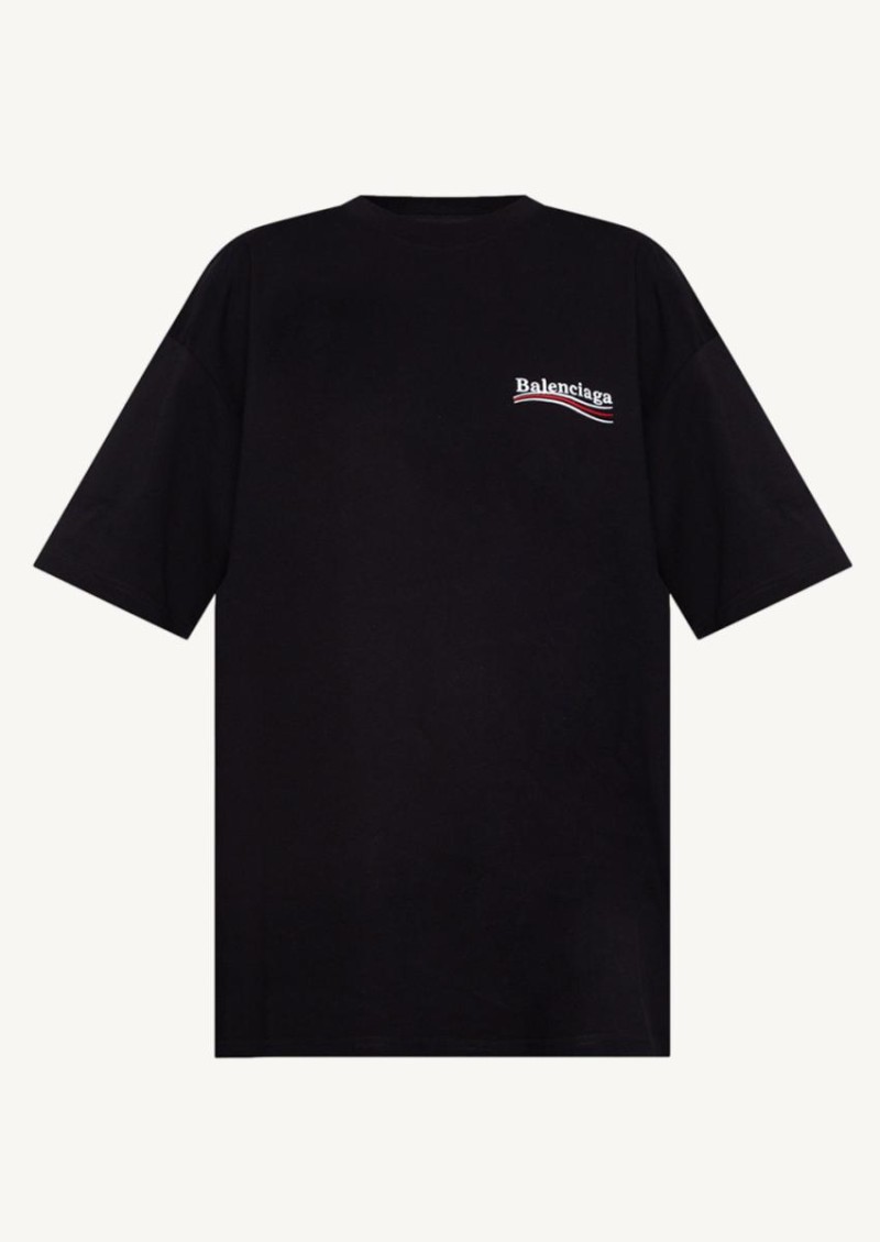 Mens Political Campaign Tshirt Large Fit in Grey Balenciaga US #18 Mens Political Campaign Tshirt Large Fit in Grey Balenciaga US