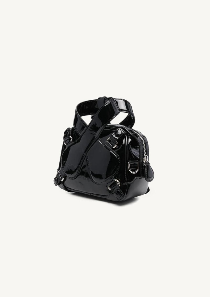 Mini shoulder bag black