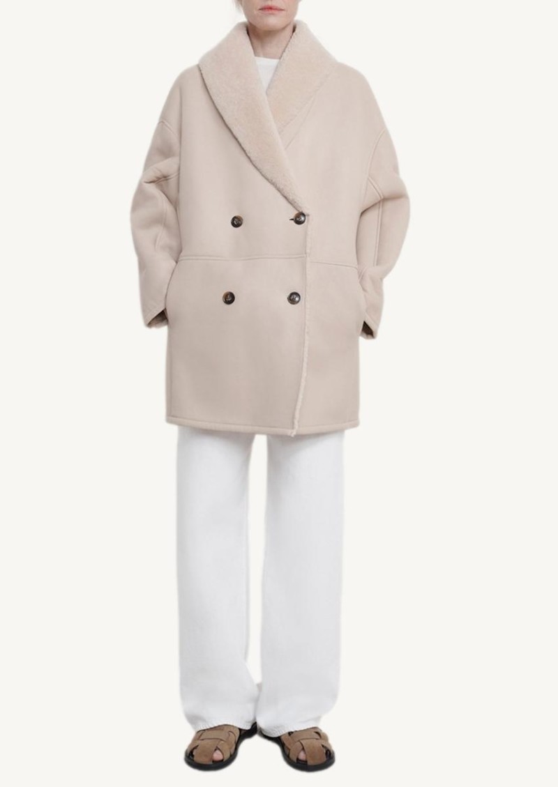 NAMO Vanilla shearling coat
