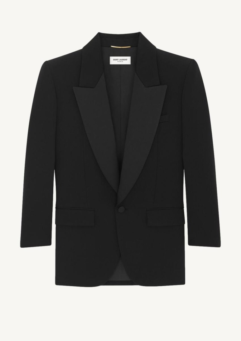 Black tuxedo jacket