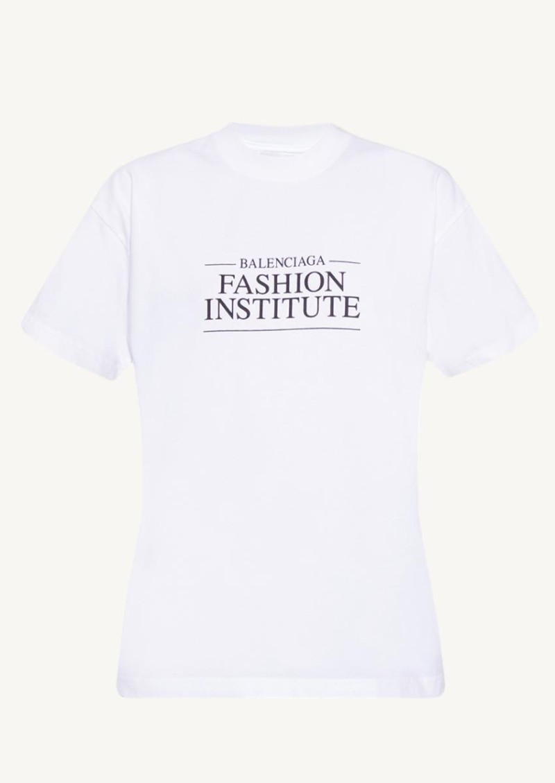 T-shirt Fashion Institute blanc