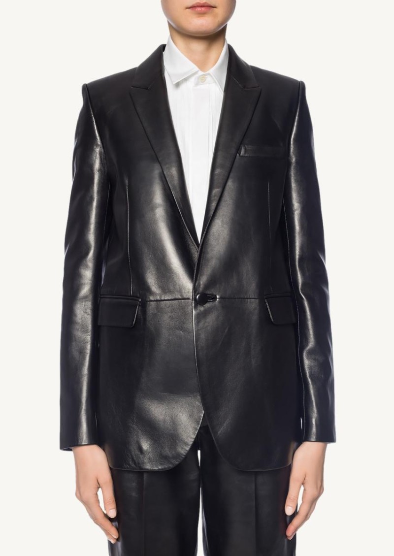Veste Tailleur Manteau Noir Classe Et Originale - Taille 46 Femme - Très Bon état