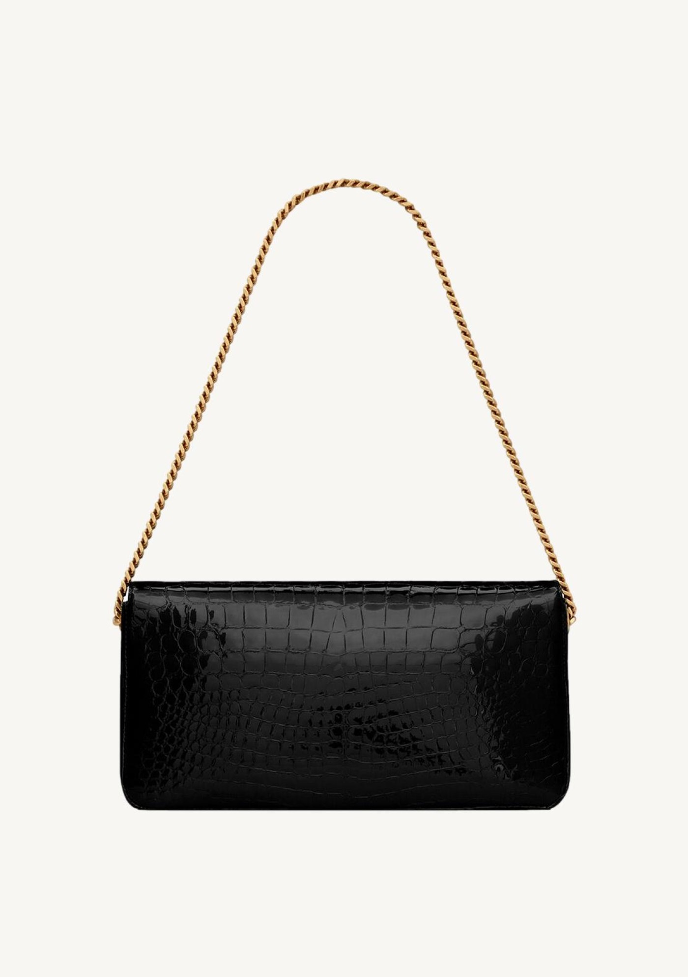 KATE 99 CHAIN BAG IN EMBOSSED ALLIGATOR LEATHER
