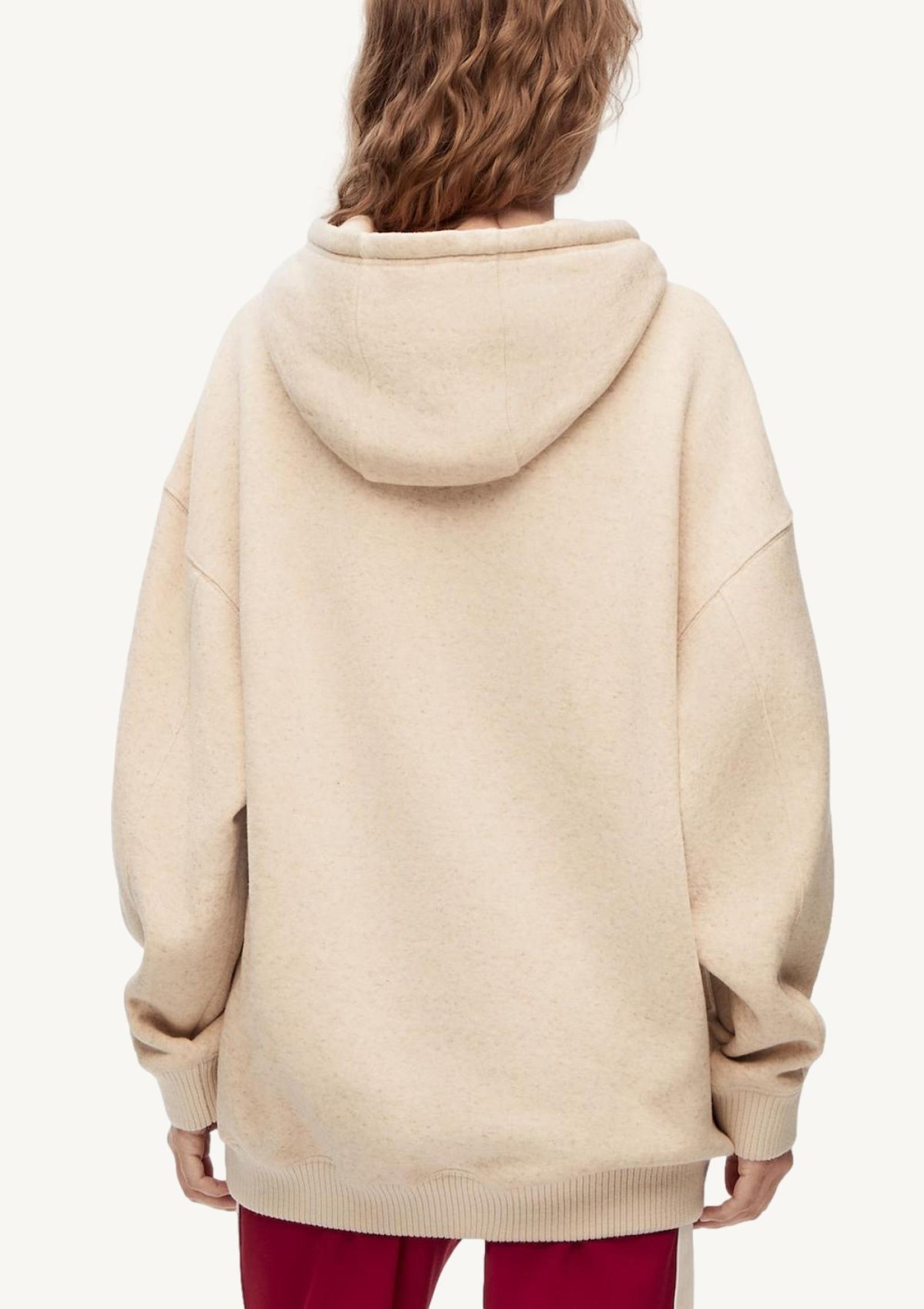 Ivory LOEWE oversize hoodie