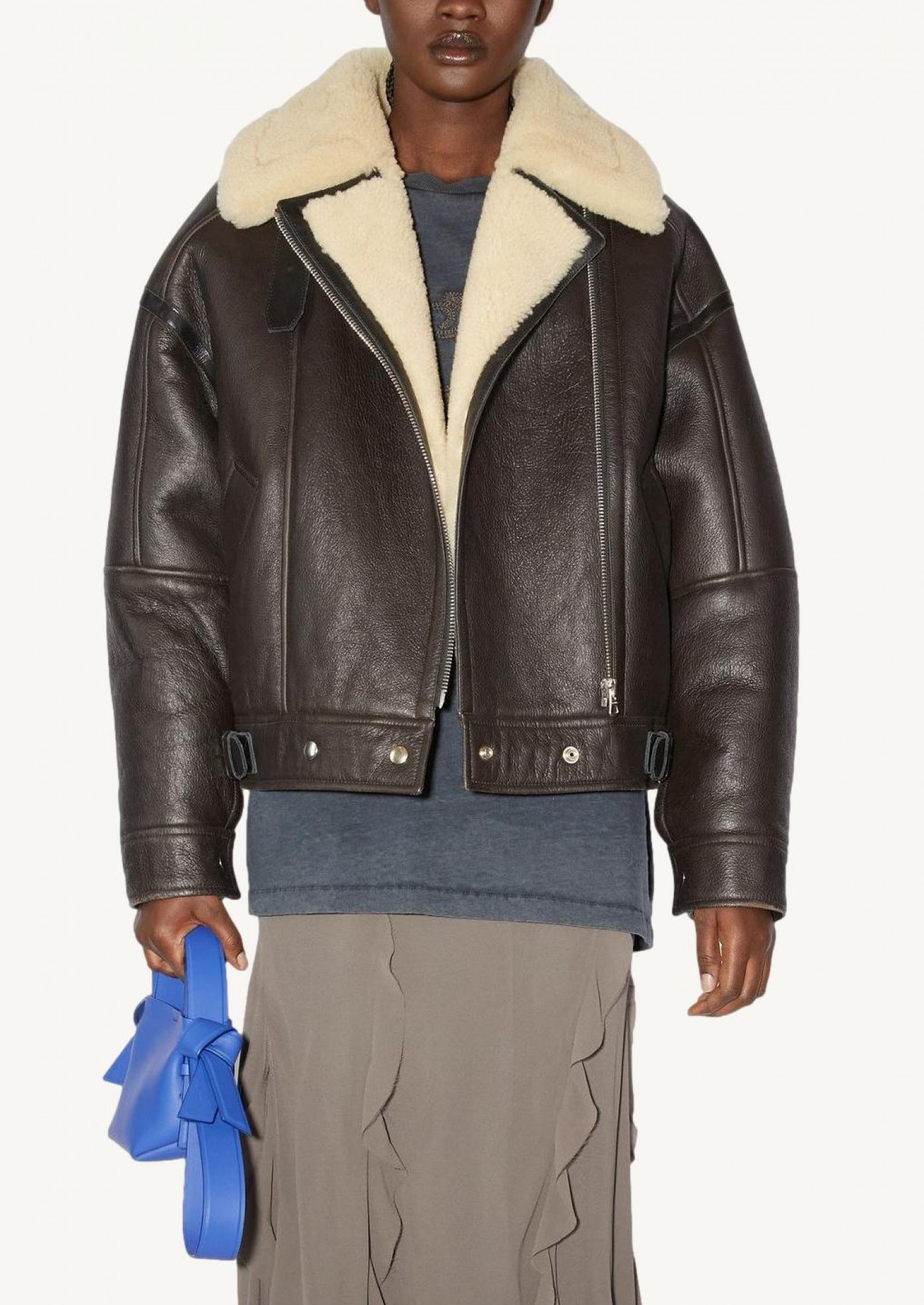 VESTE EN PEAU DE MOUTON