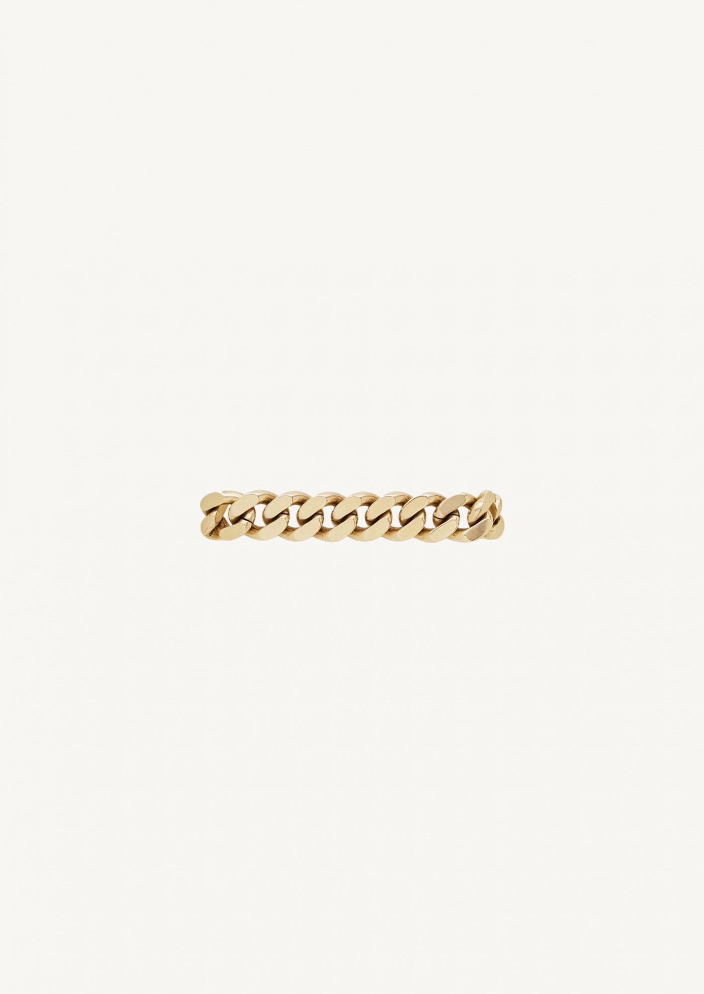 TWO-TONE METAL CHAIN BRACELET