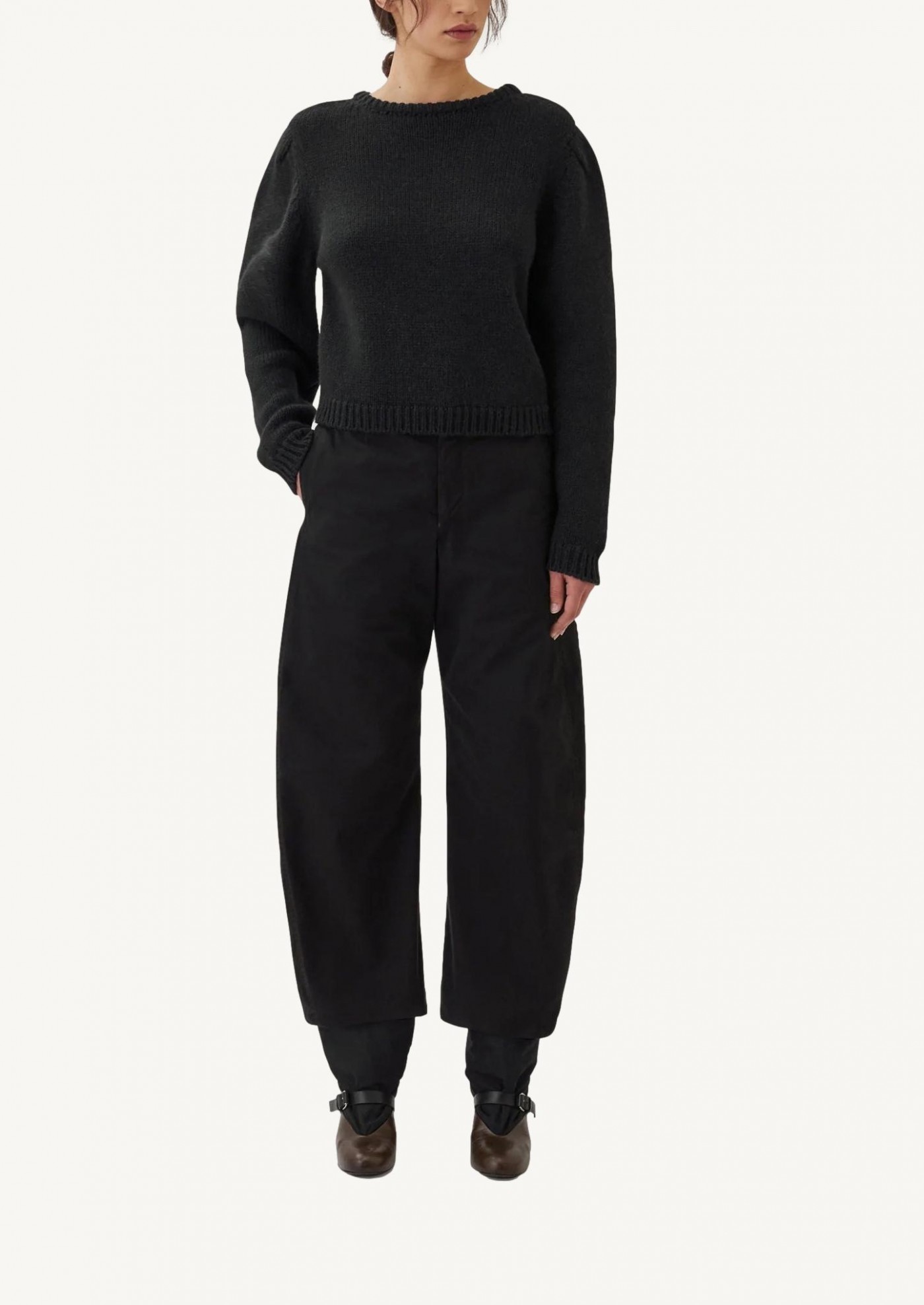 Black turtleneck