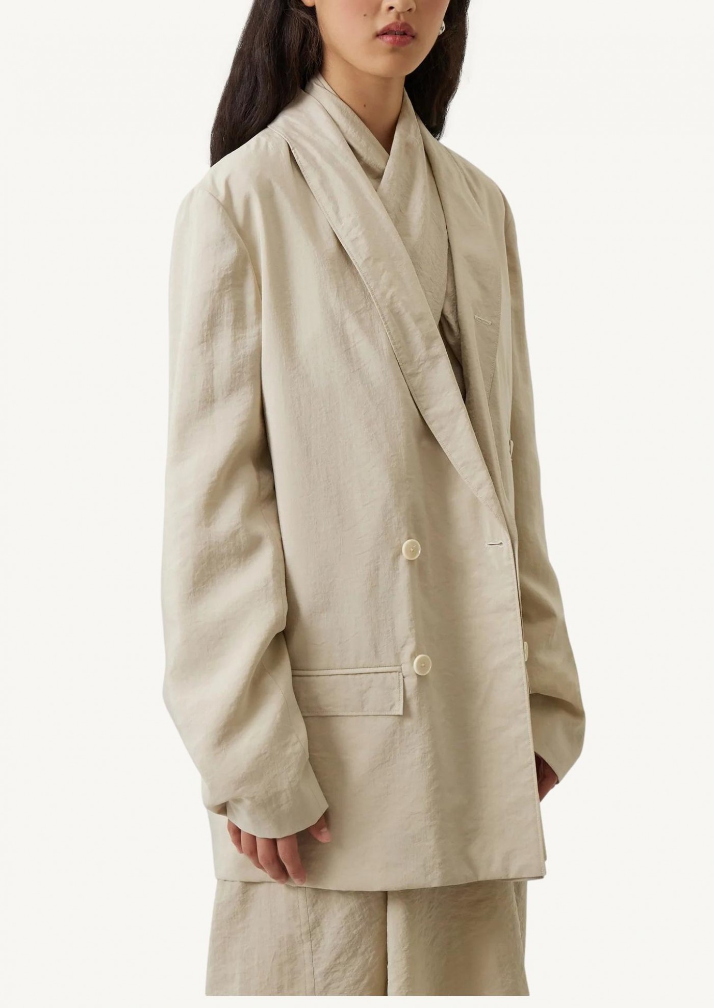 BELTED DB JACKET lemaire