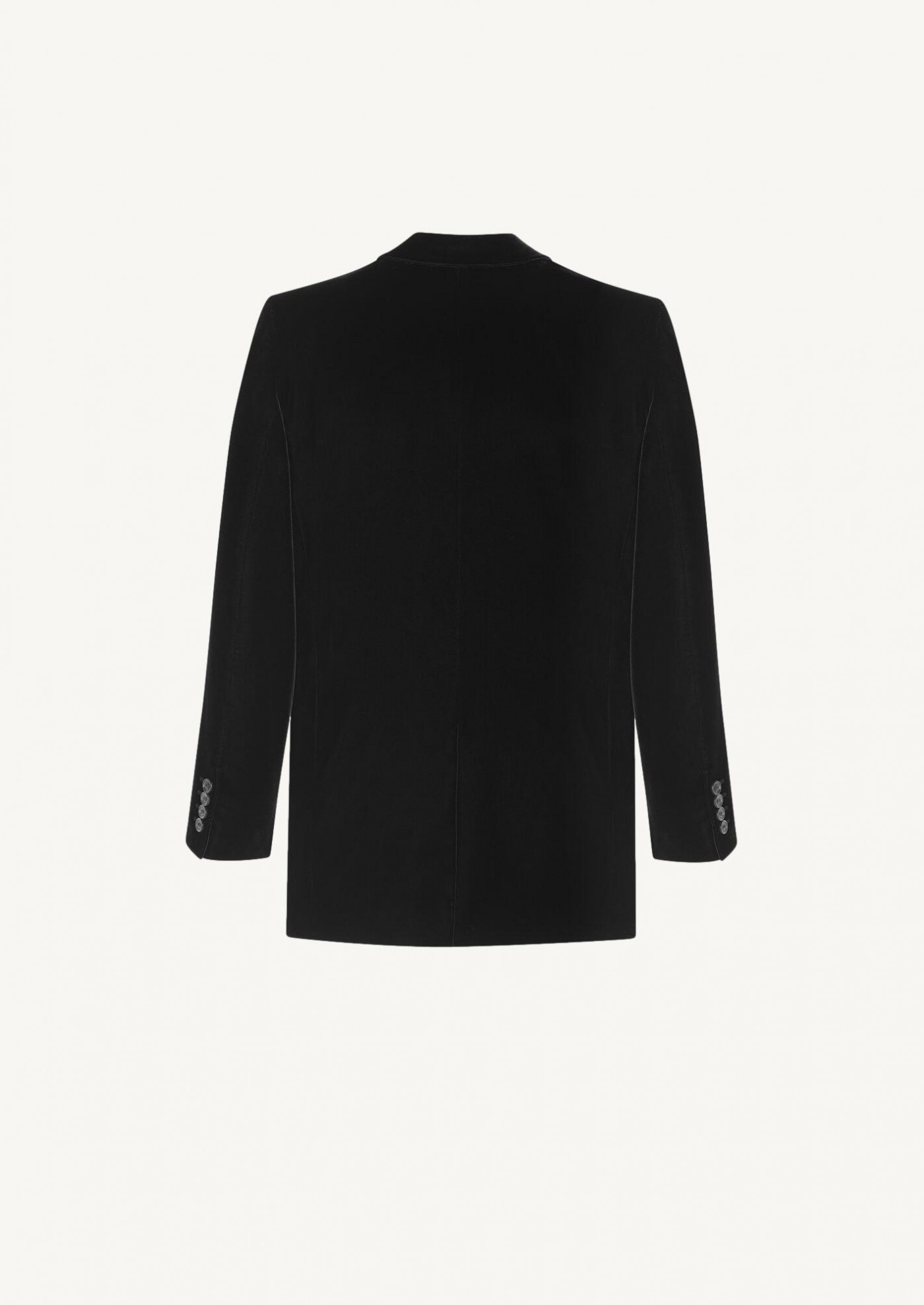 CUPRO VELVET JACKET - Saint Laurent Paris | Département Féminin