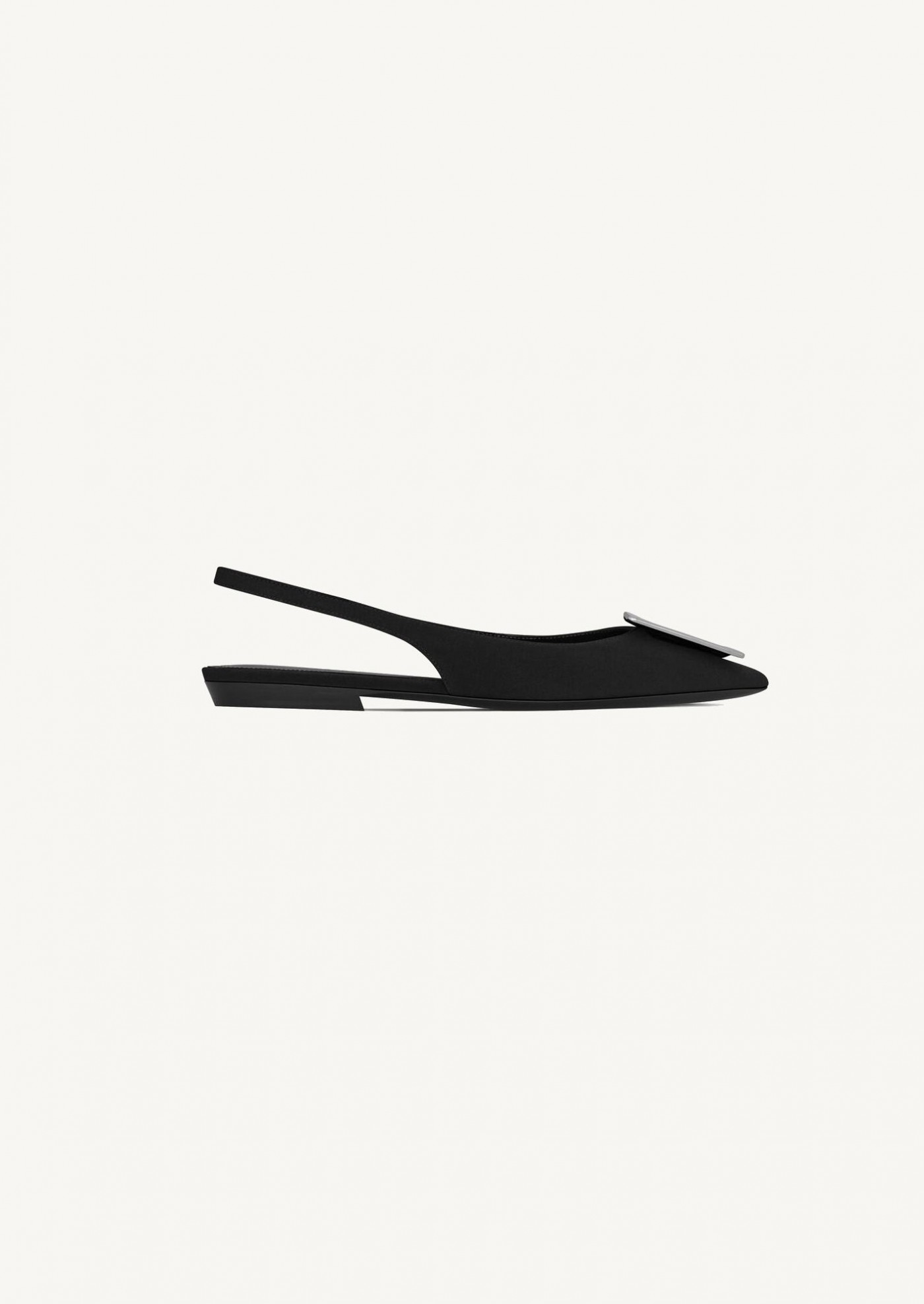MAXINE SLINGBACKS EN CRÊPE DE CHINE