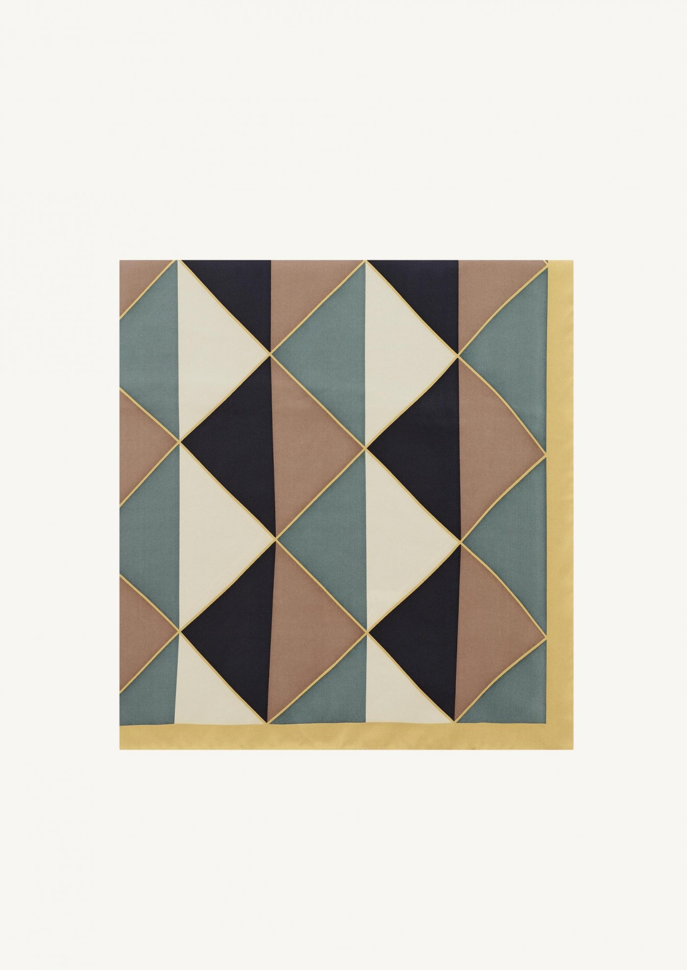SQUARE SCARF IN SILK TWILL