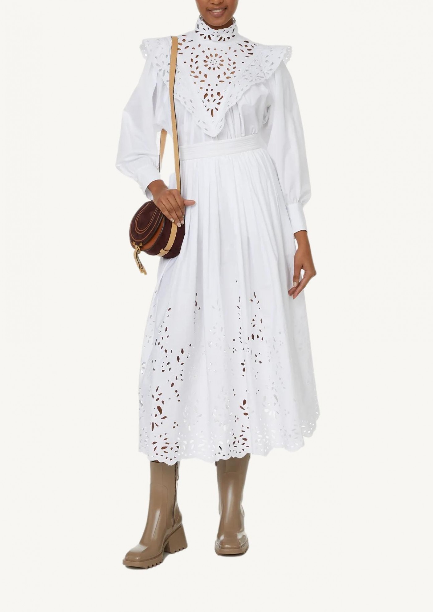 Cotton poplin blouse