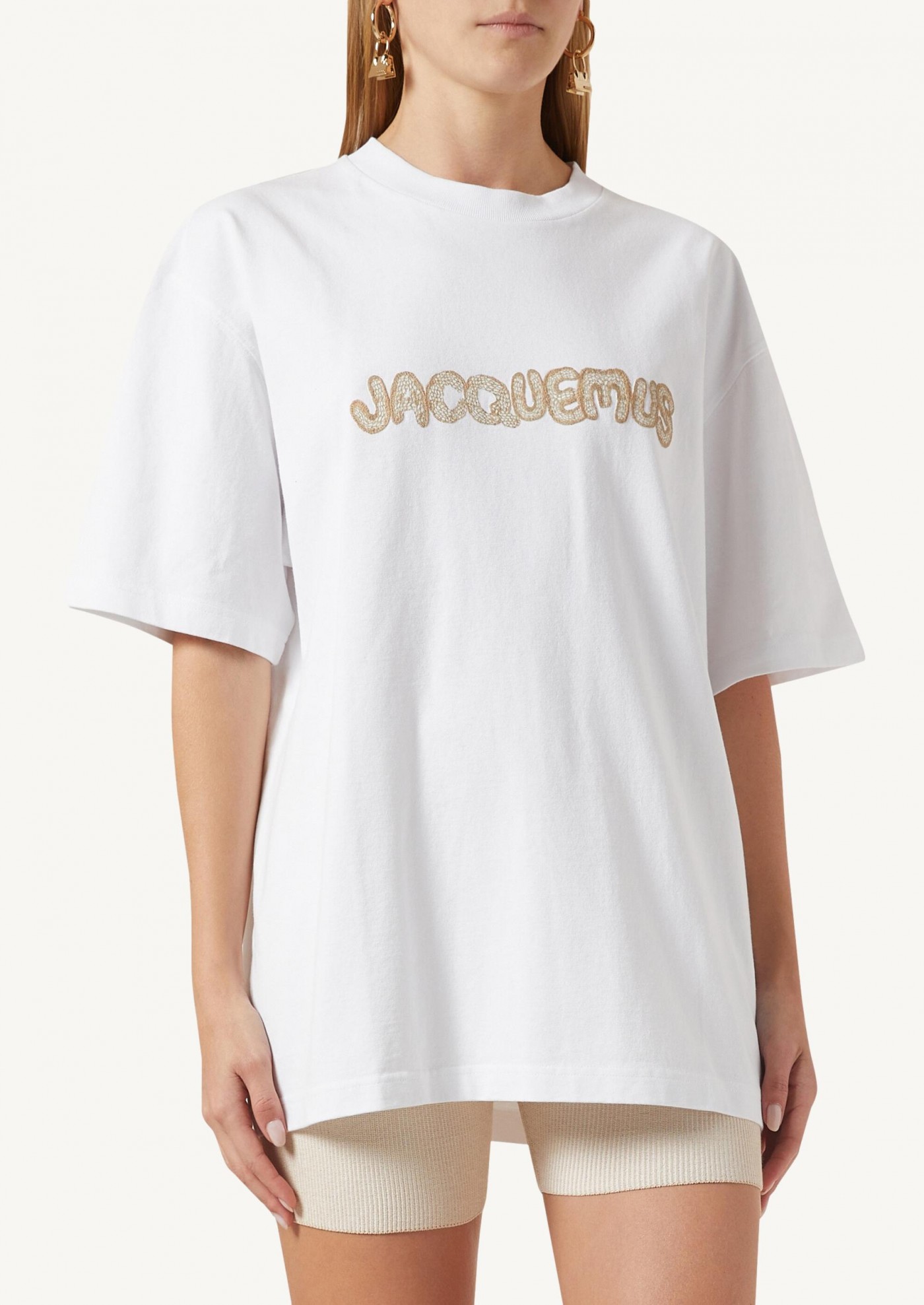 Le t-shirt Raphia blanc - Jacquemus | Département Féminin