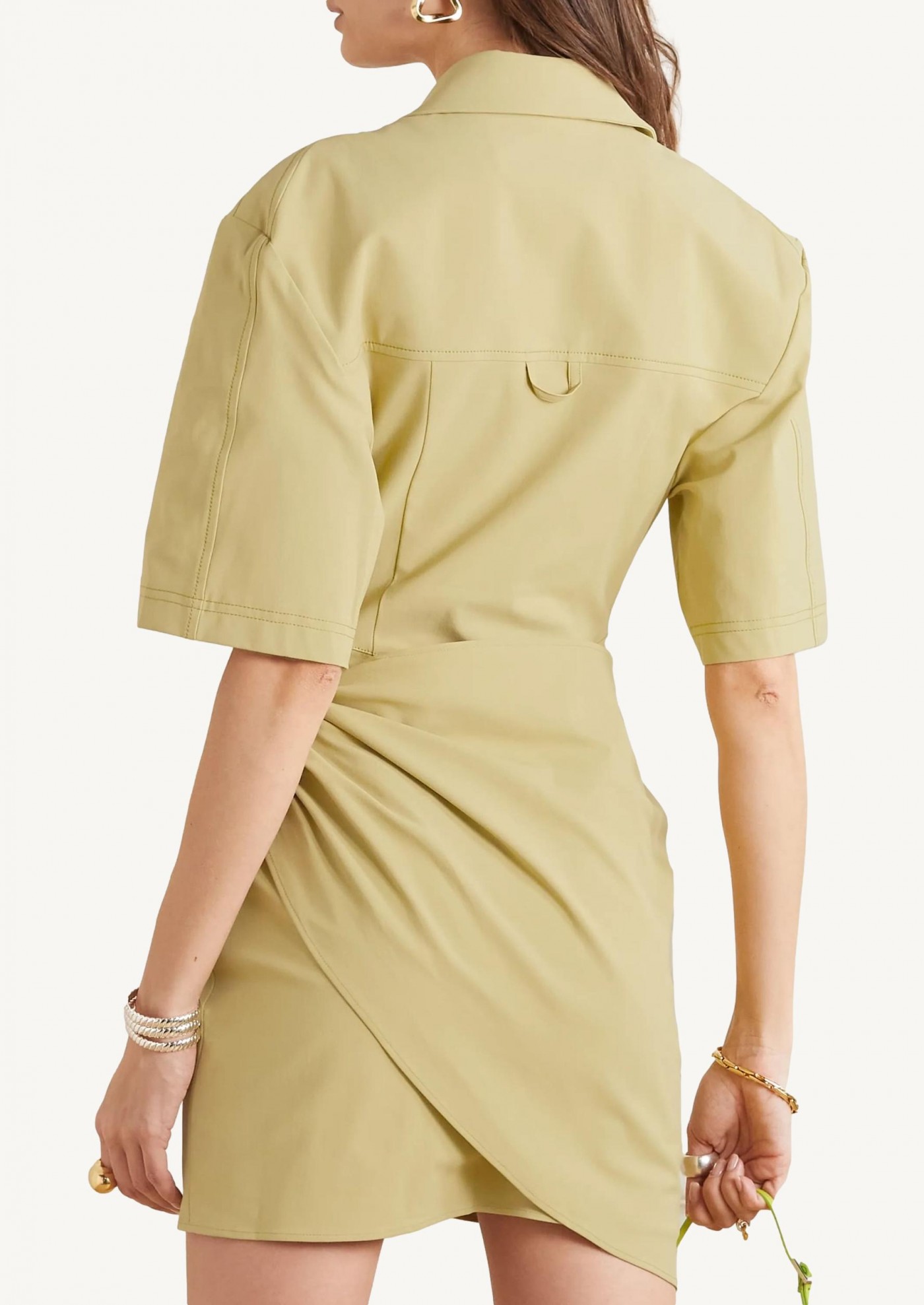 The Camisa khaki dress