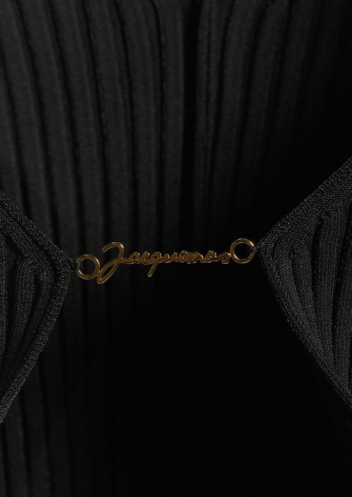 La maille Pralù longue noir