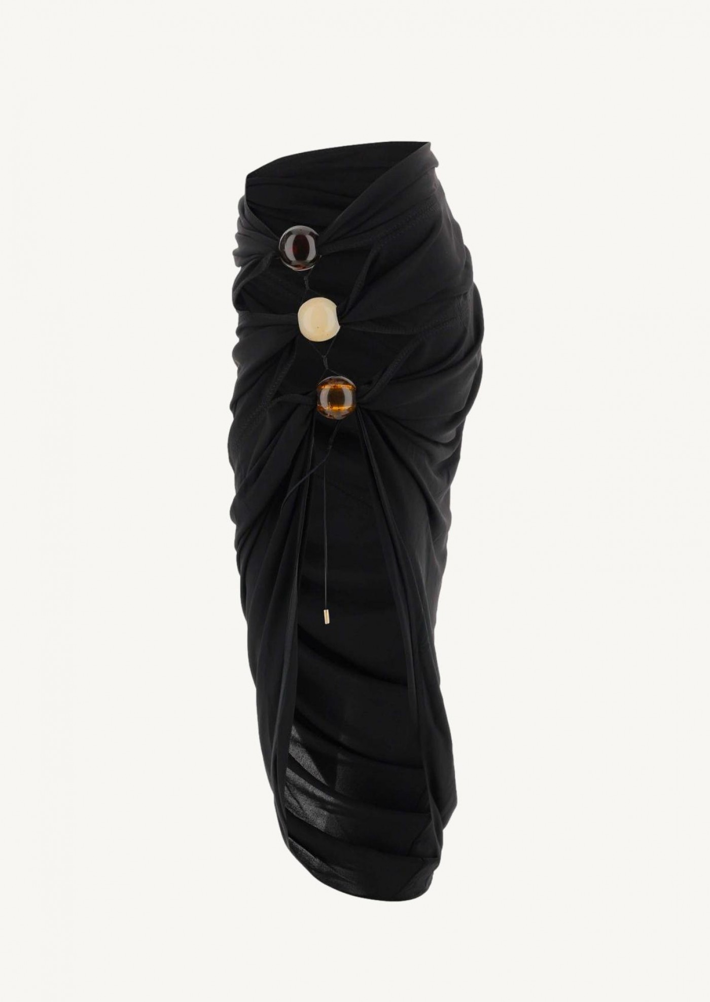 The black Perola skirt