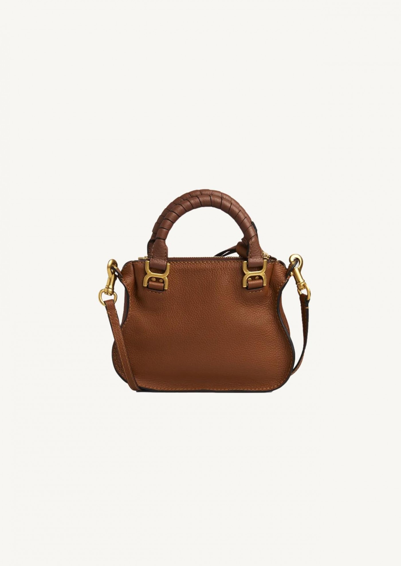 Mini sac double porte marcie tan