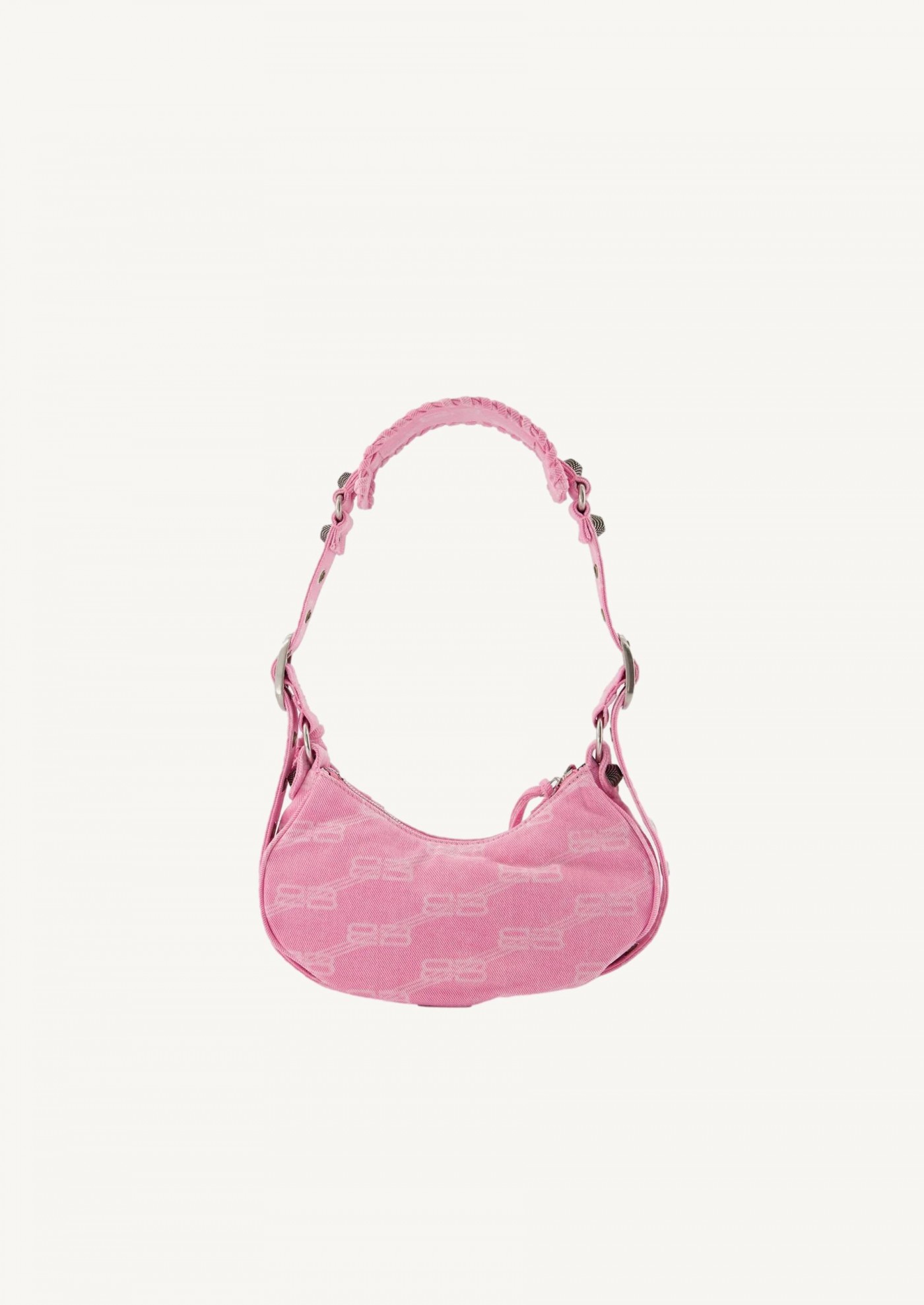 XS shoulder bag in denim Le Cagole