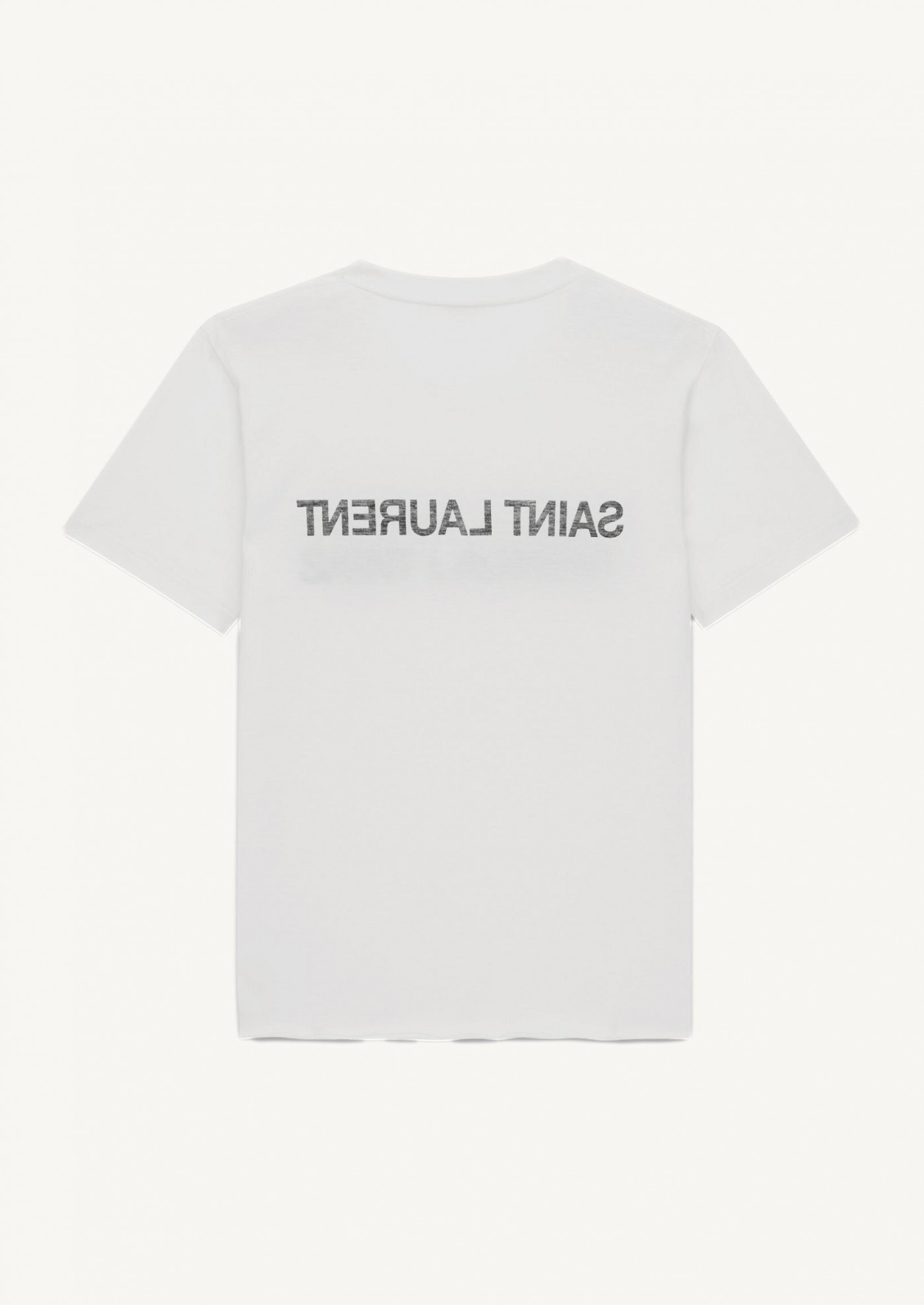 T-shirt " saint laurent reversed " white