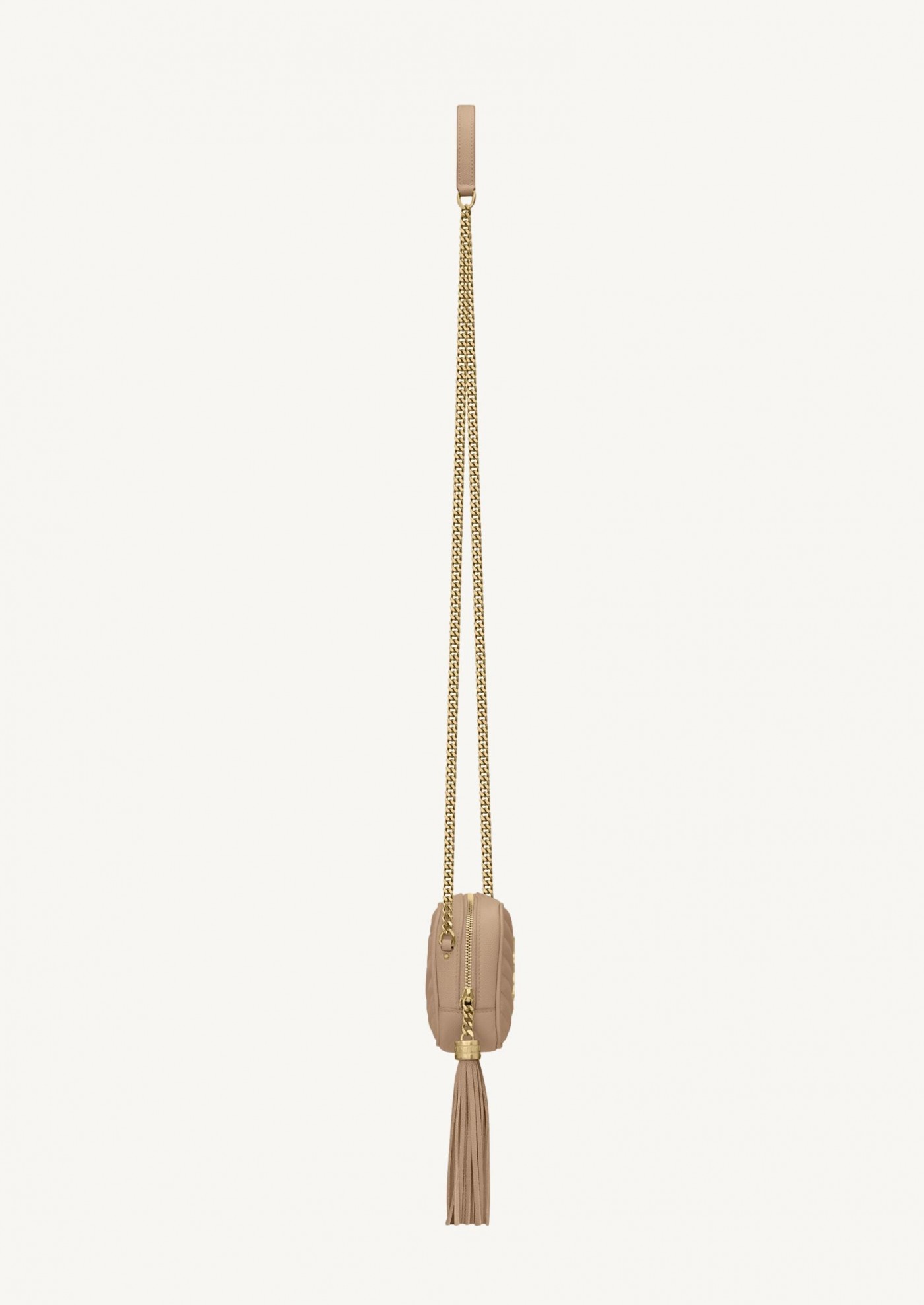 Sac Mini Lou matelassé beige
