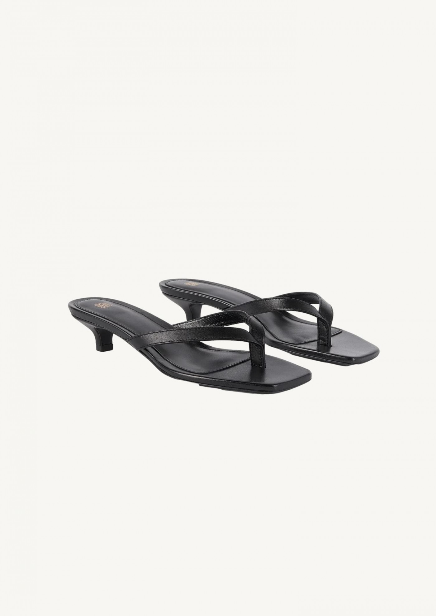 Le talon flip-flop noir