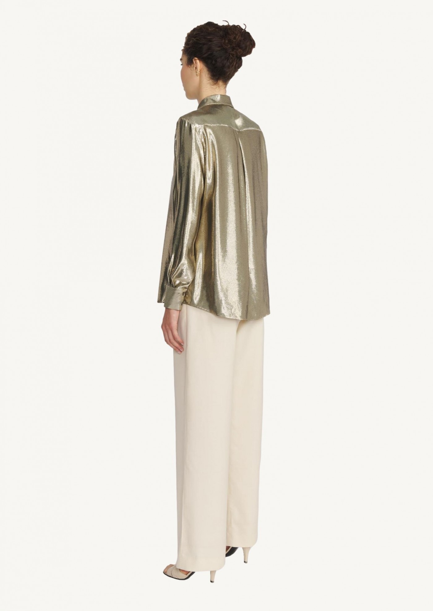 Chemise Cerisier khaki doré