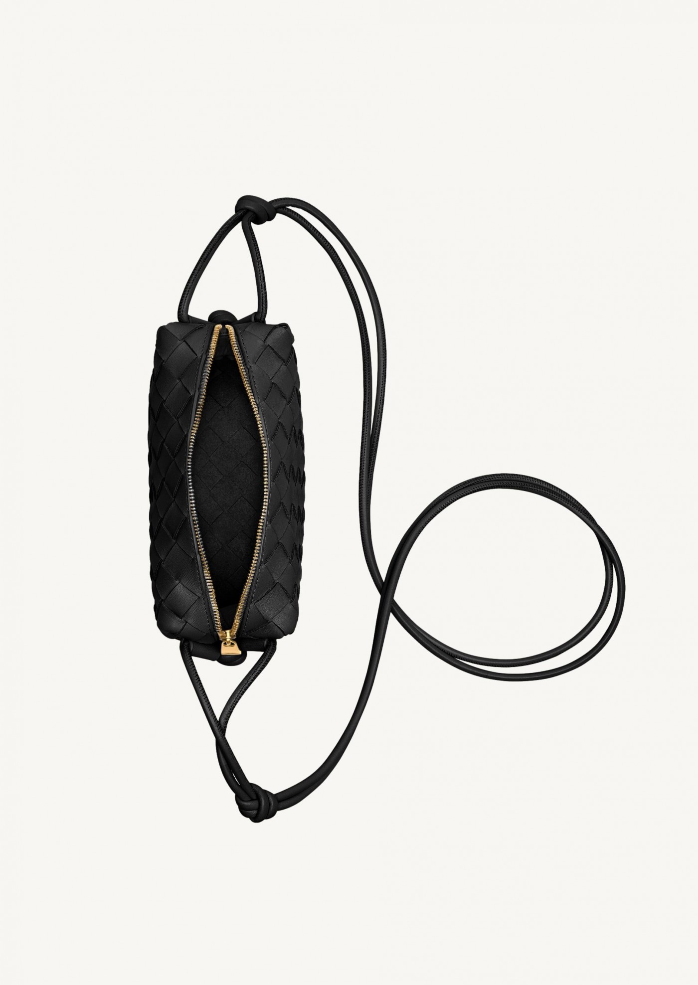 Mini Loop black camera bag - Bottega Veneta