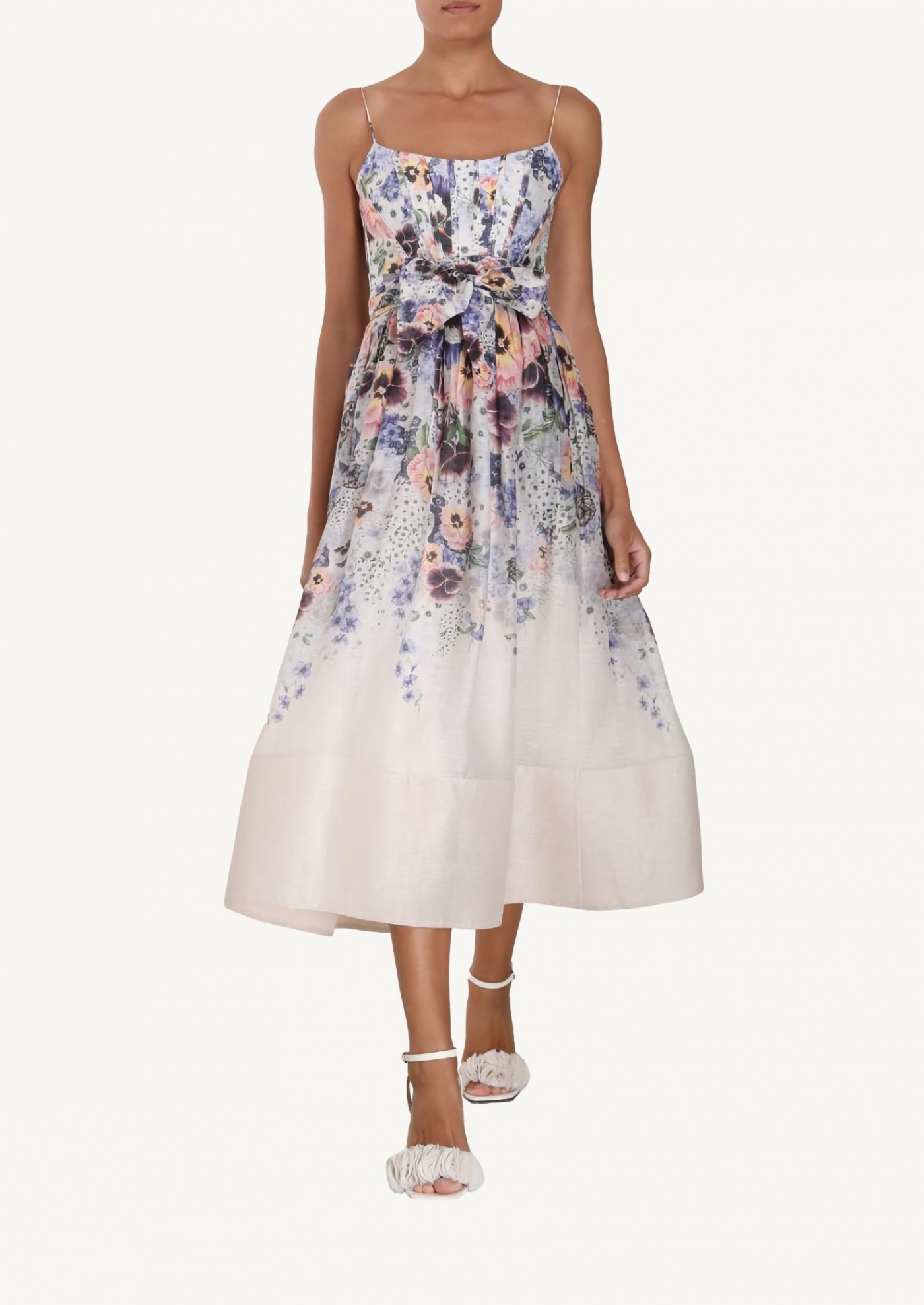 Tama Corset Midi Dress