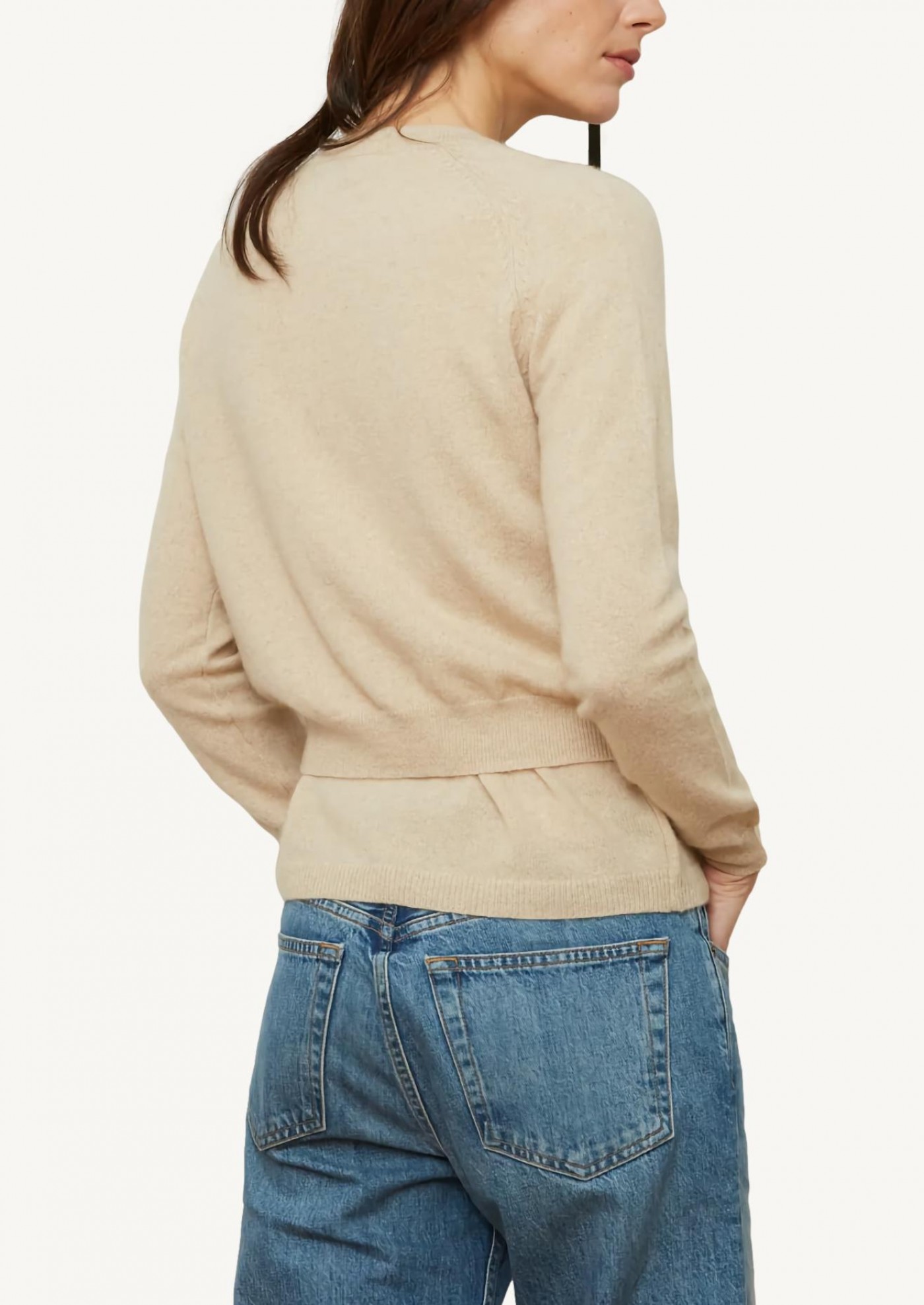 Mila beige cardigan