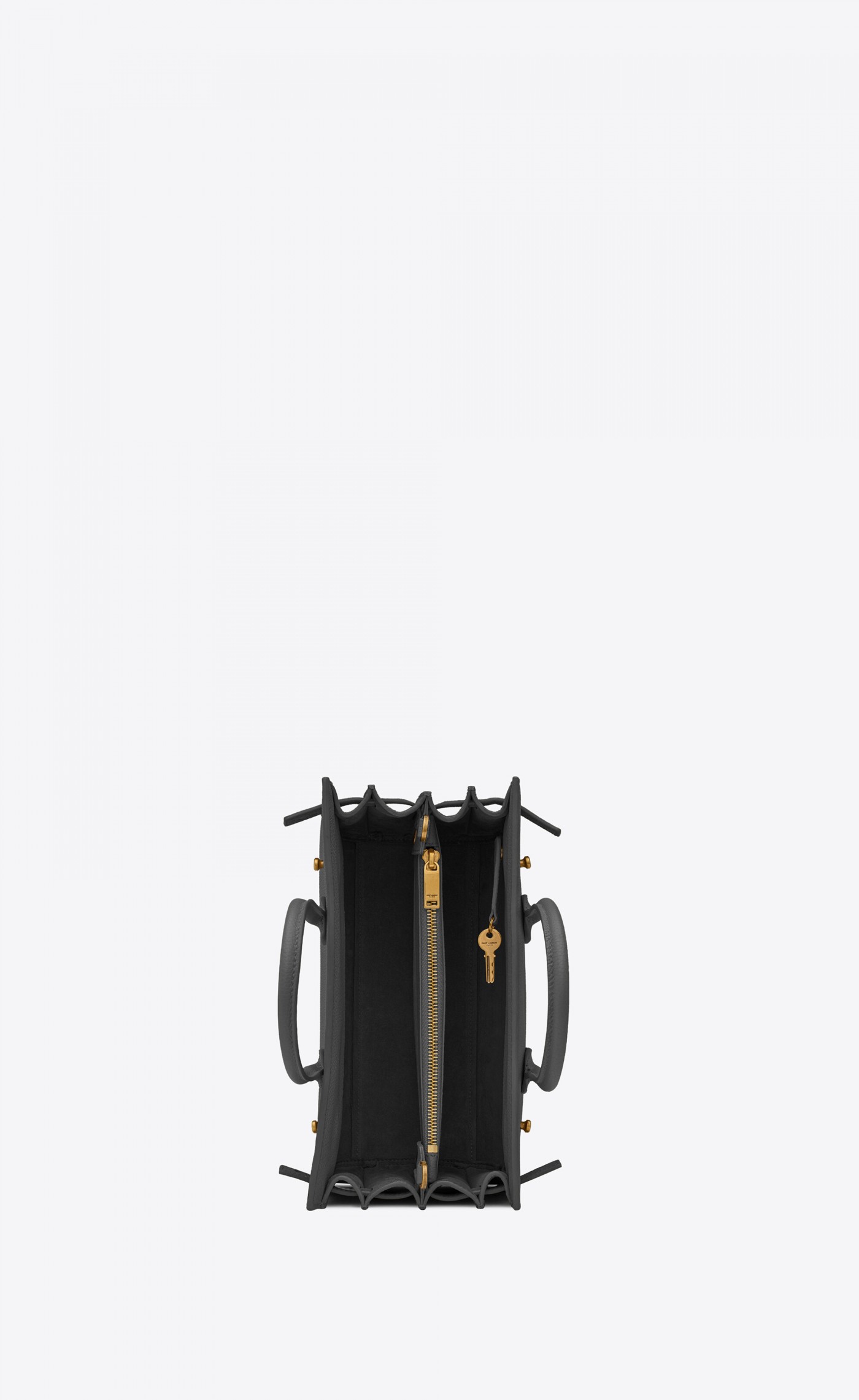 Grey baby day bag