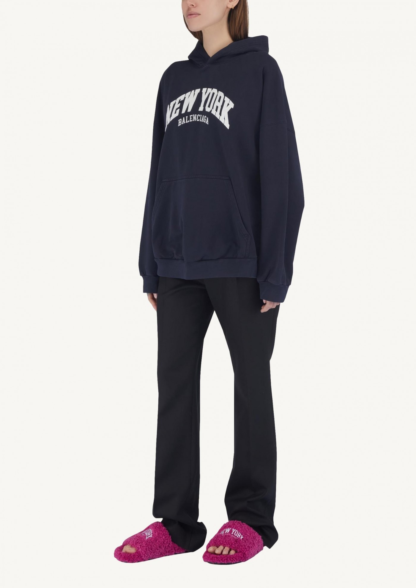 Hoodie Cities New York Fit Wide