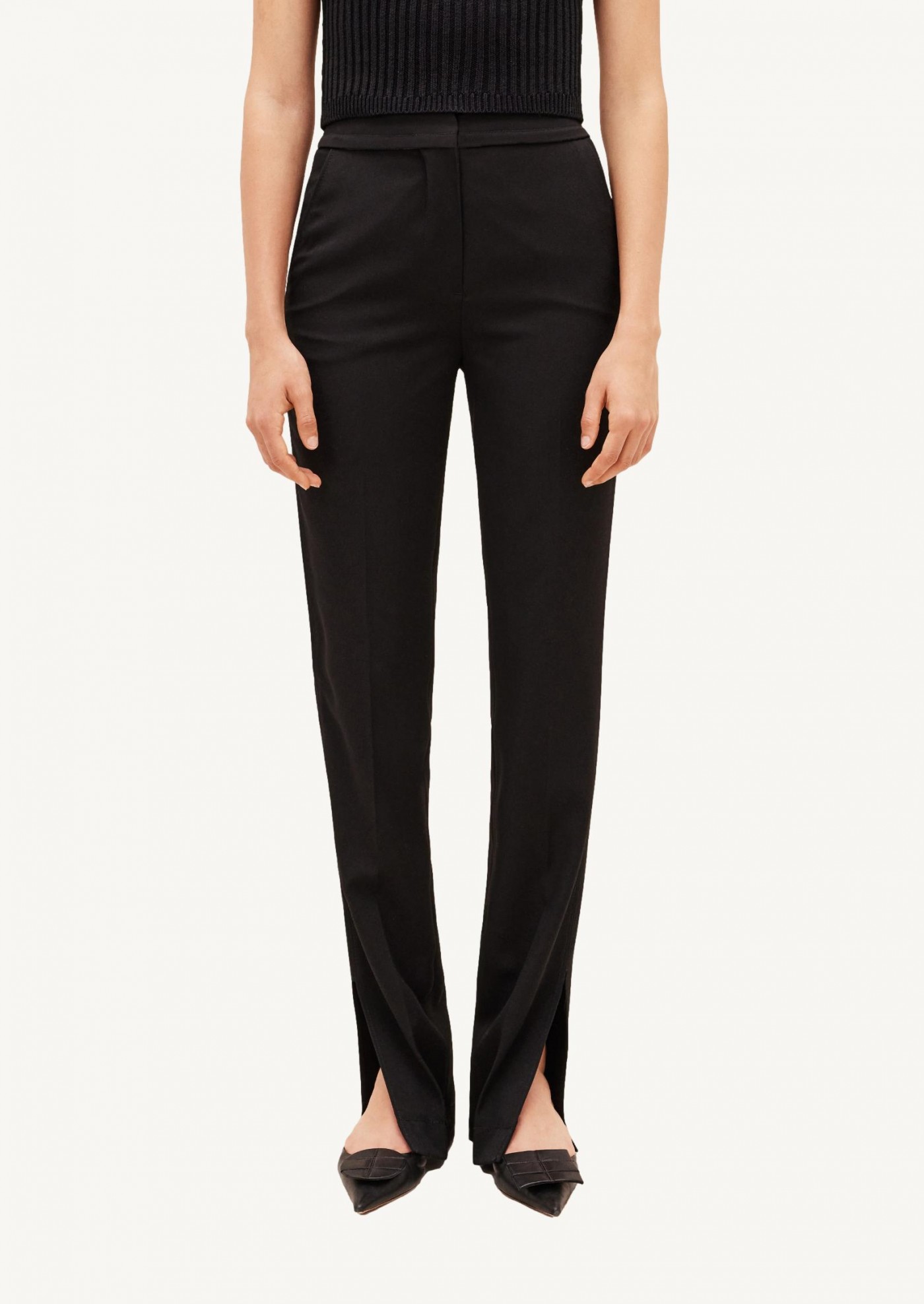 Le pantalon Tibau noir