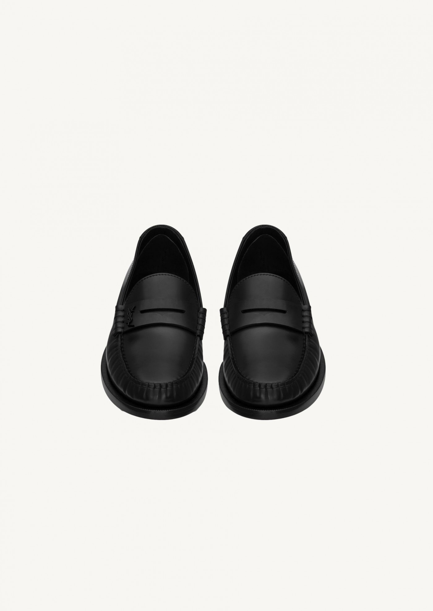 The Loafer Monogram Loafers black - Saint Laurent Paris | Département ...