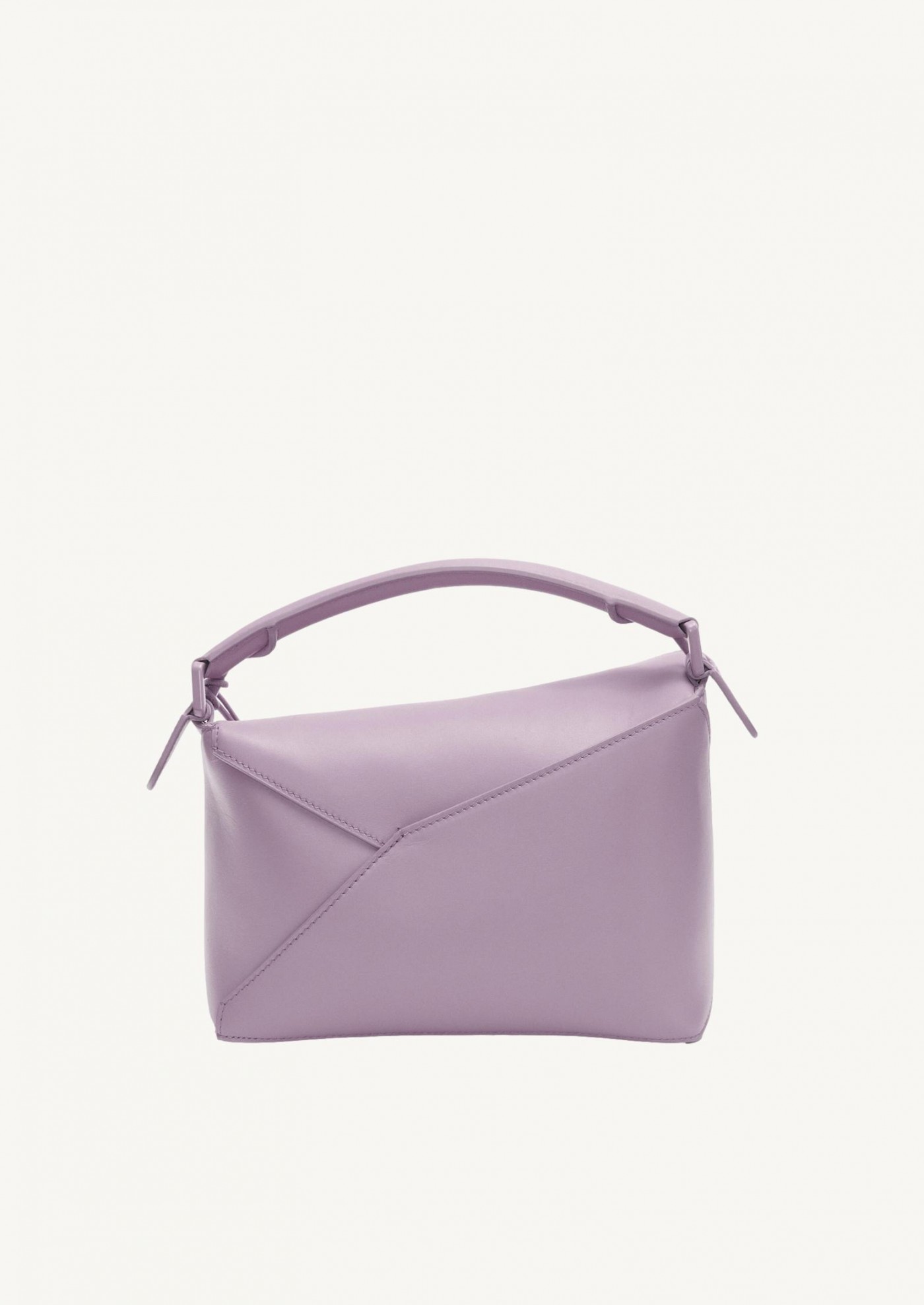 Small Puzzle Edge bag in satin calfskin Aubergine Pale Glaze - Loewe ...