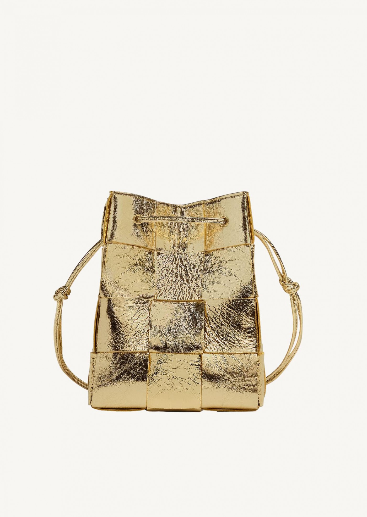 Small Cassette CrossBody Bucket Supermoon Bottega