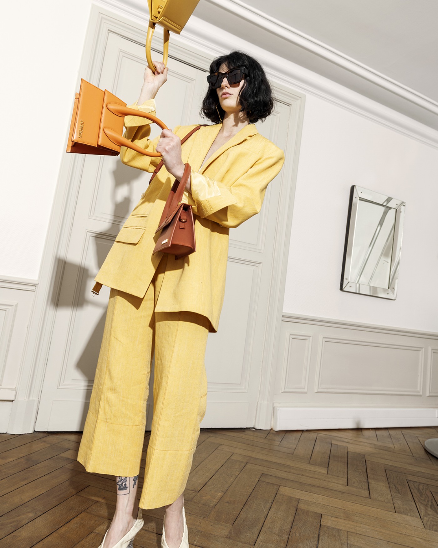 The yellow Tibau jacket