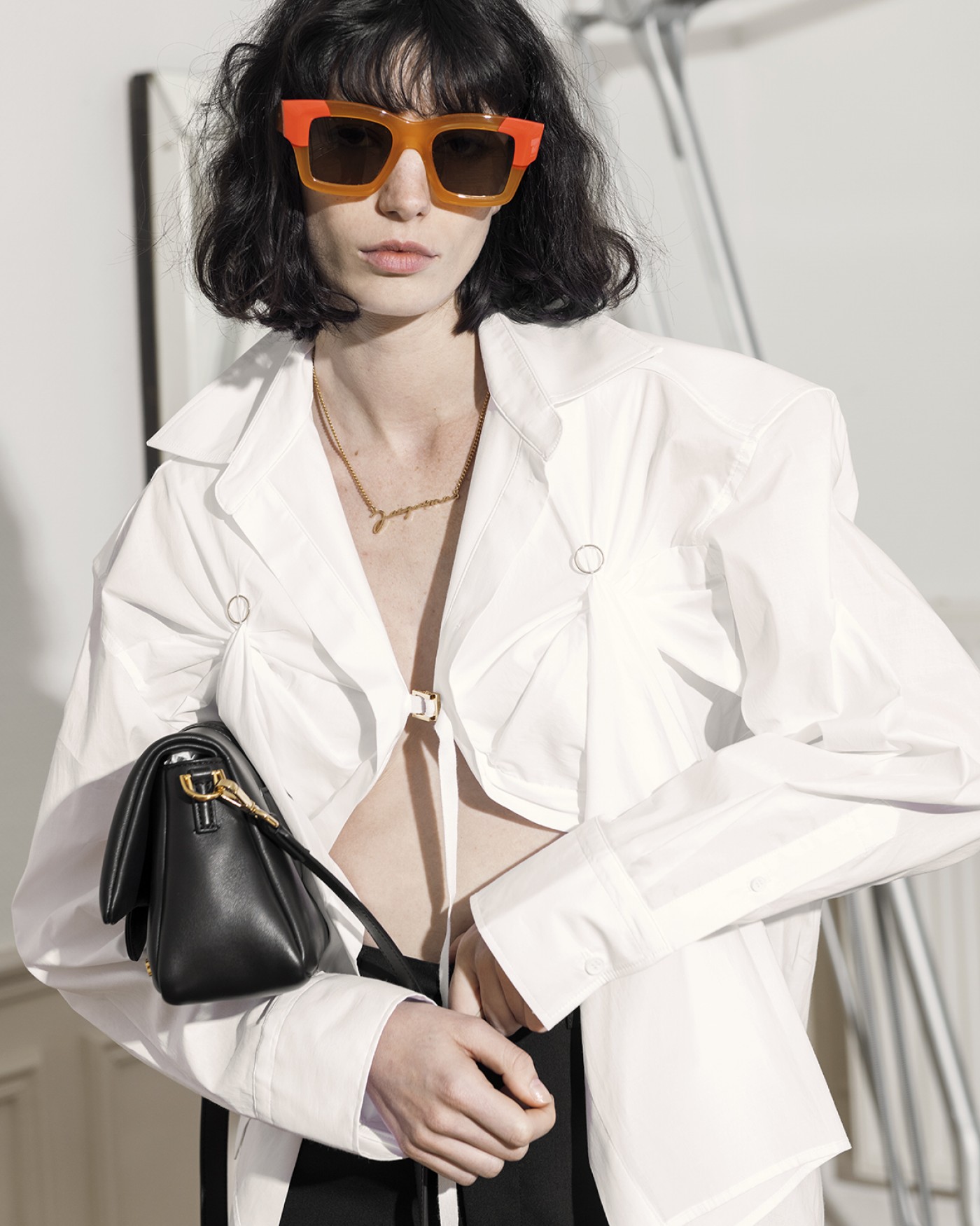 The orange Baci glasses