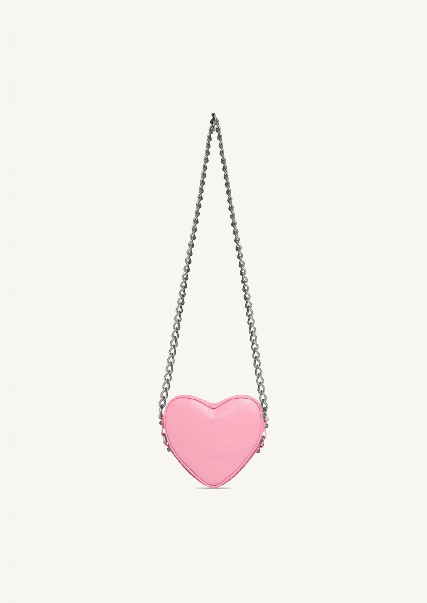 women's le cagole heart mini bag in pink