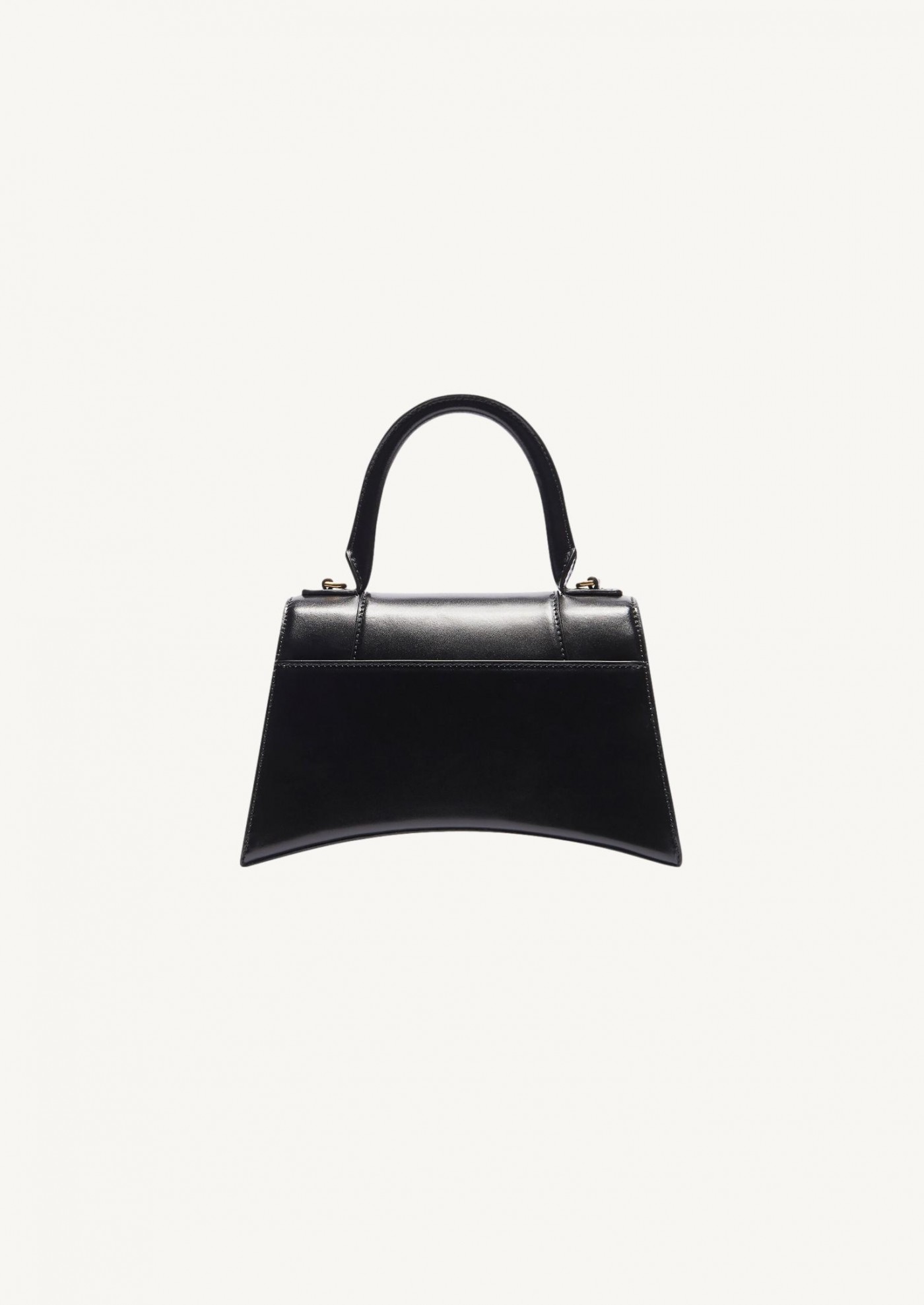 Women's hourglass small handbag in box in black