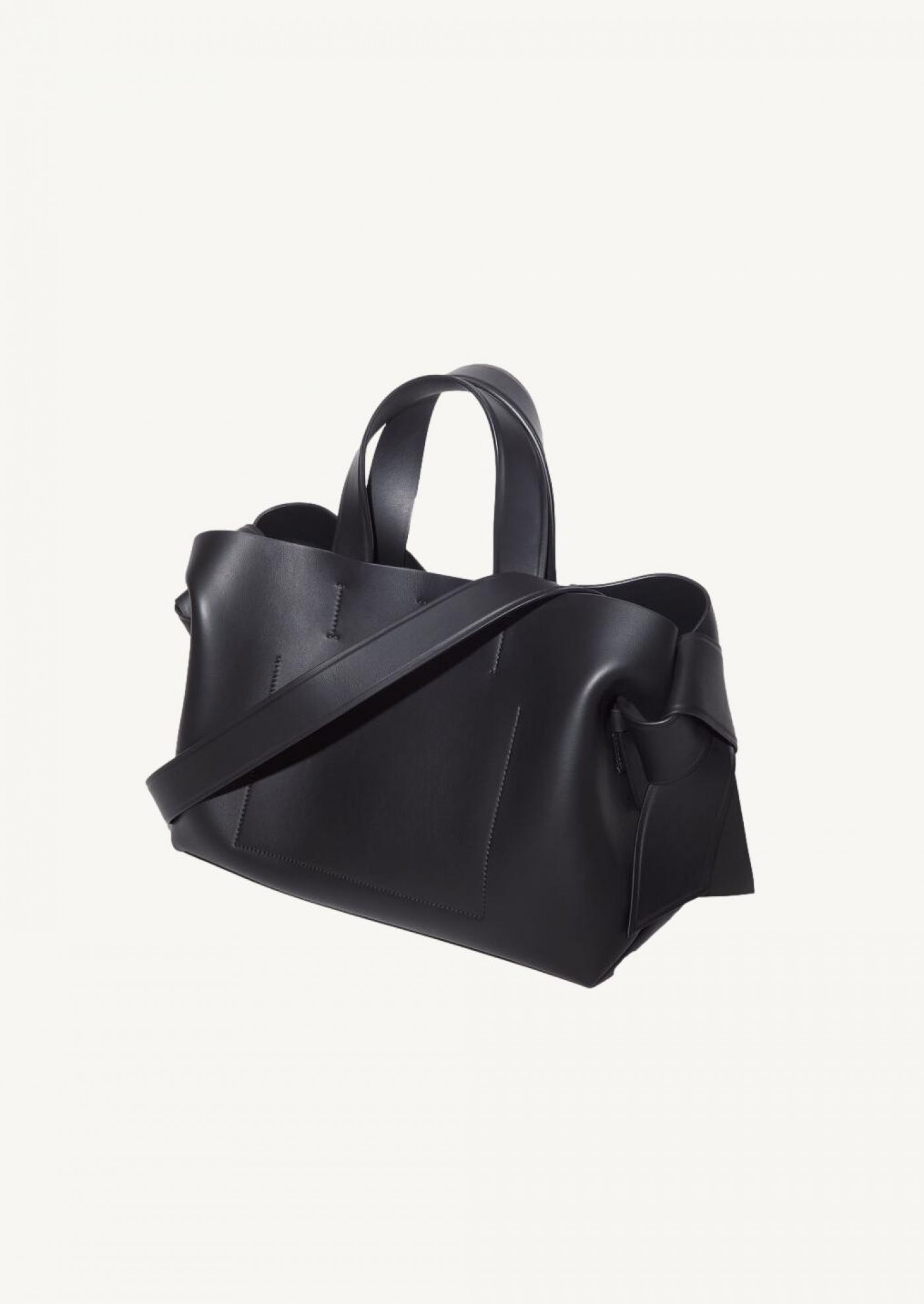 ACNE STUDIOS Musubi Midi knotted leather shoulder bag