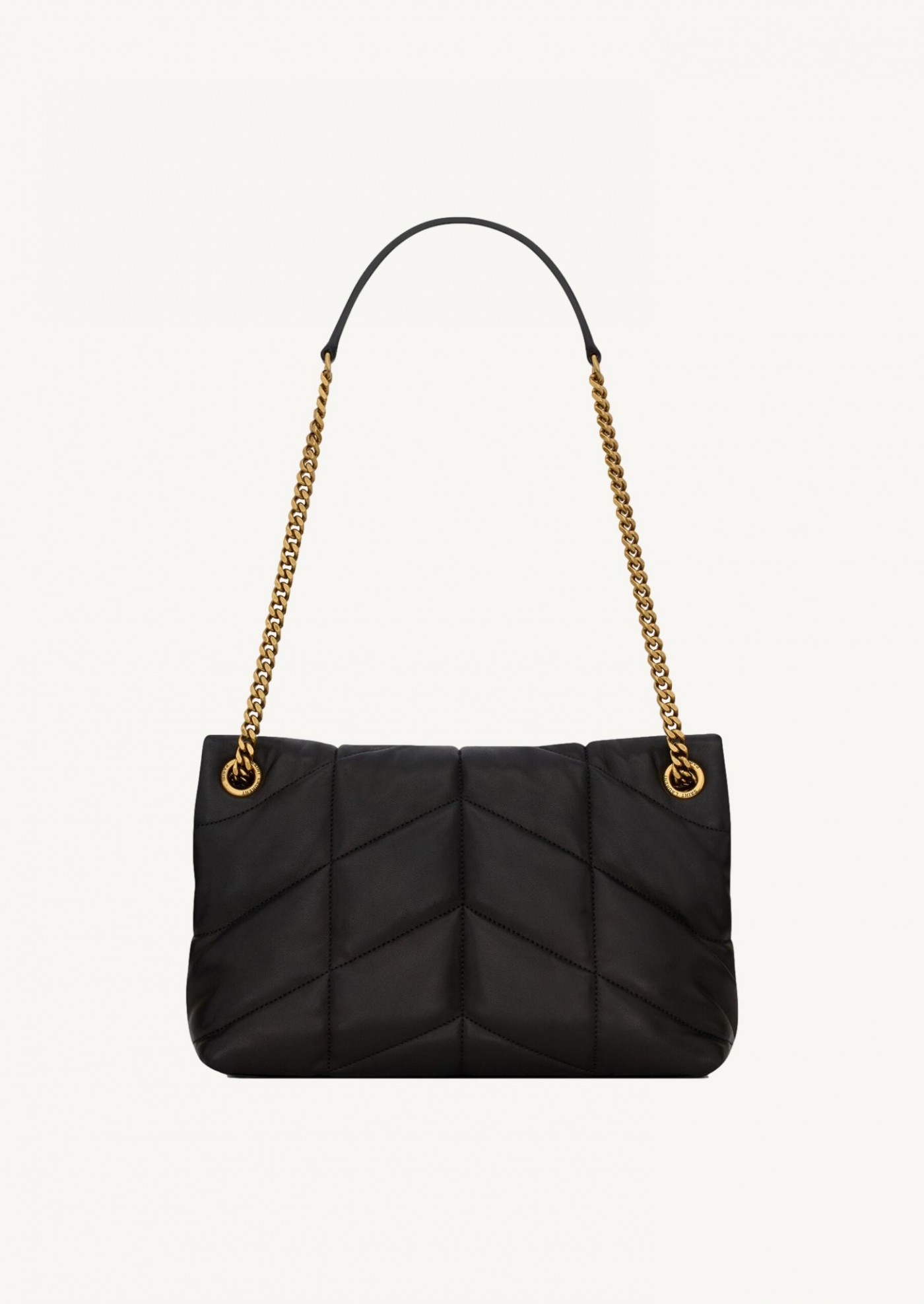 Puffer small in quilted lambskin