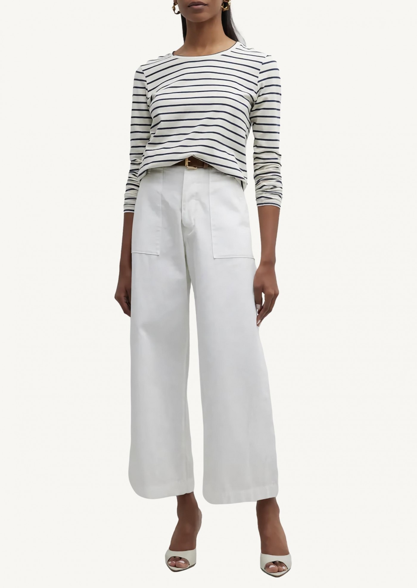 Pantalon Leon Boy blanc