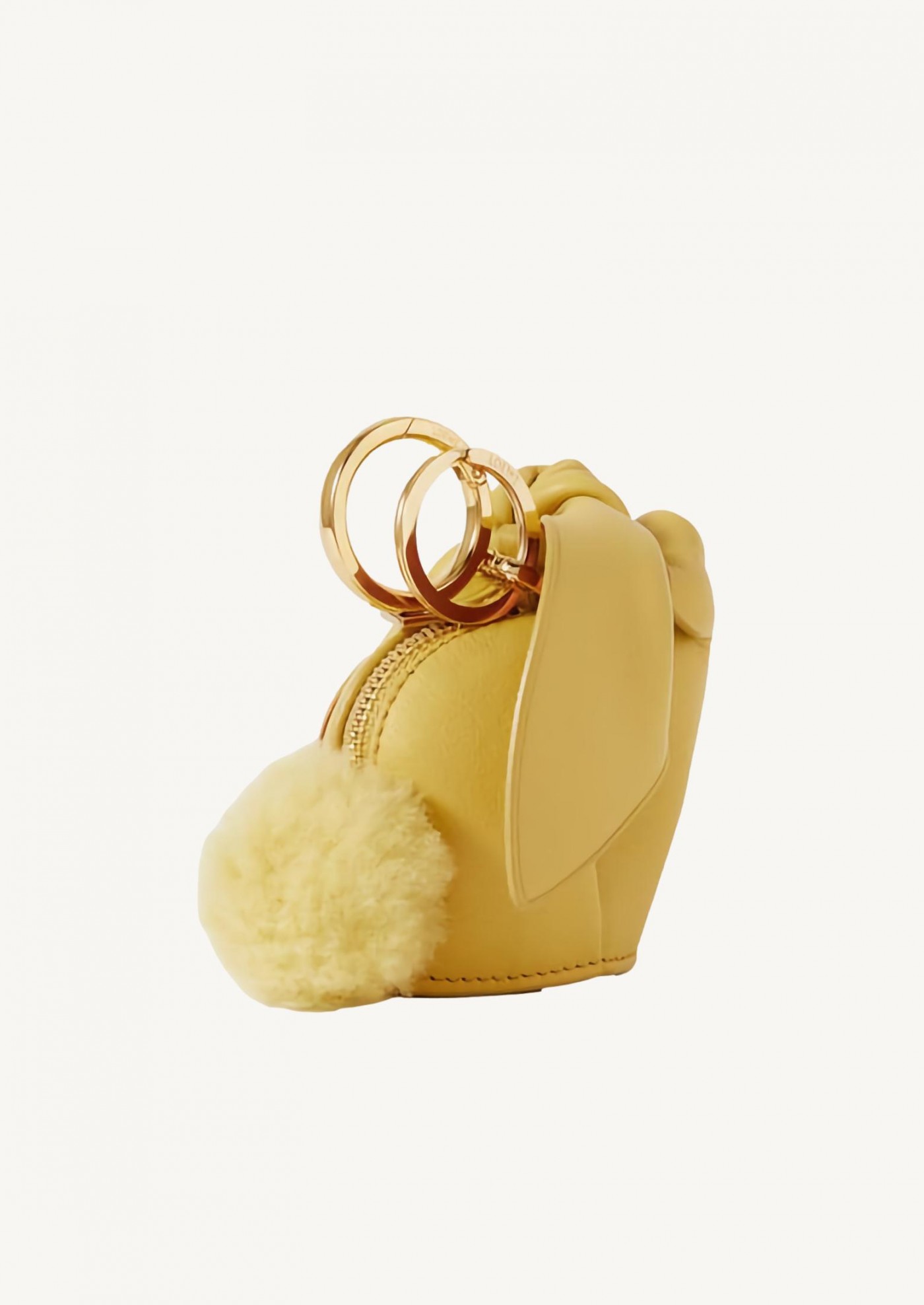 Yellow Bunny key ring