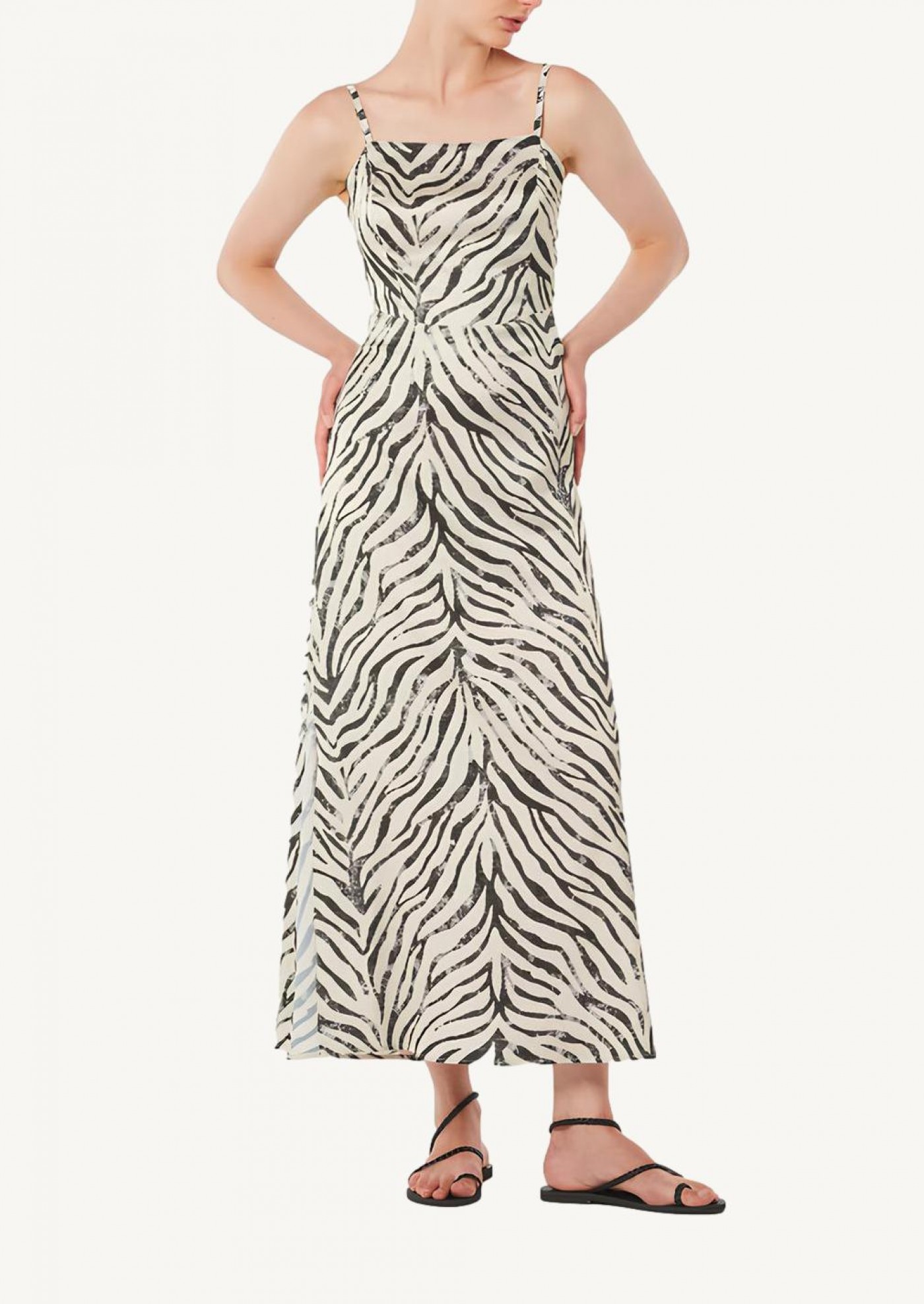 Sirius dress - black zebra