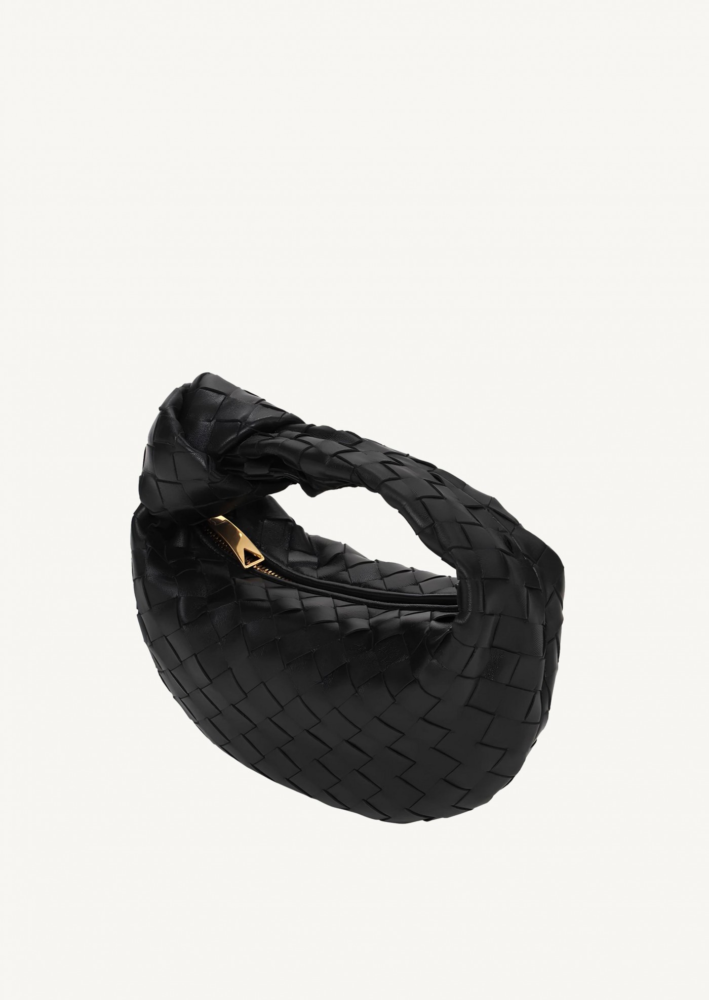 Jodie mini bag black and gold Bottega Département Féminin