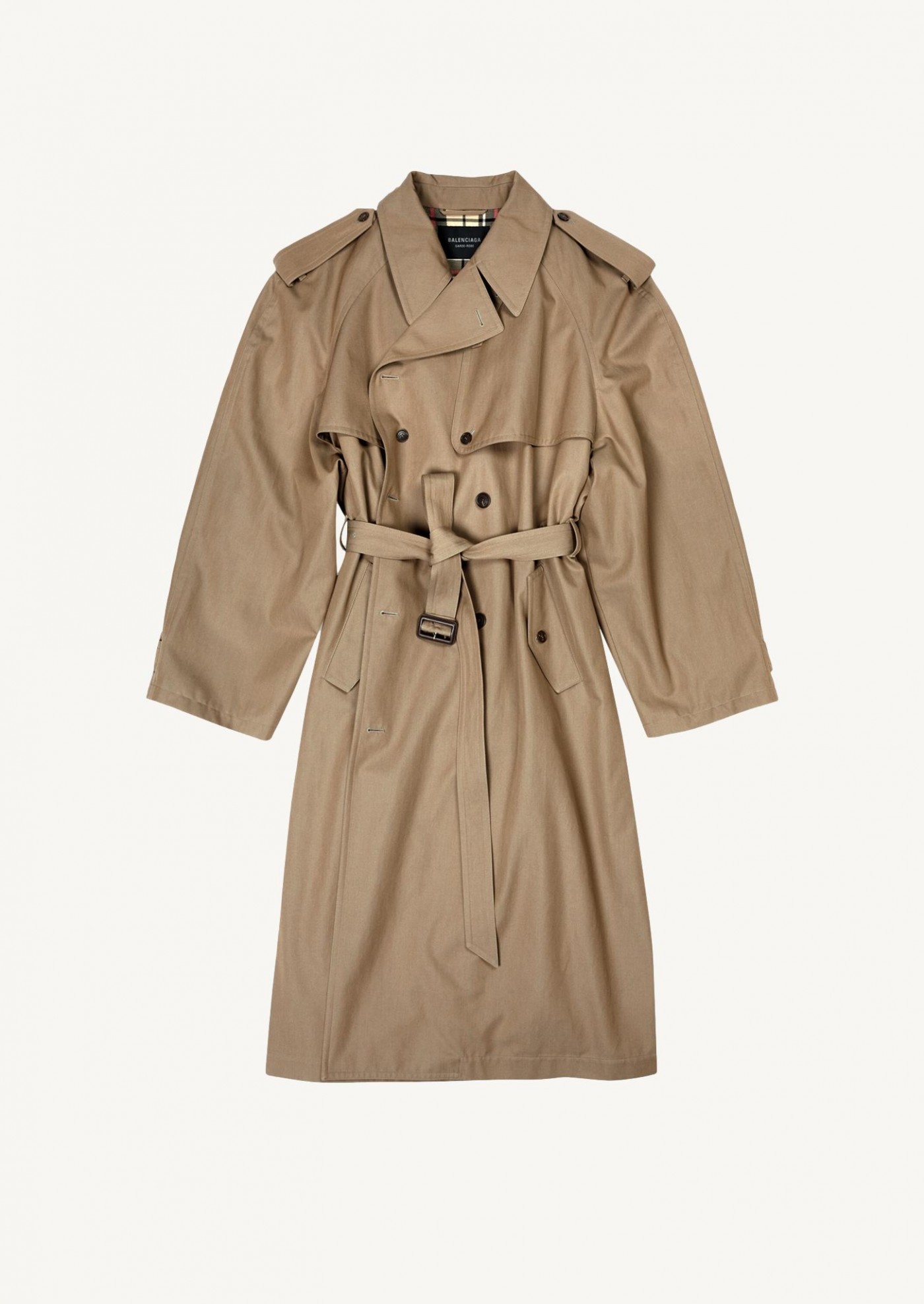 Dior - Trench Coat Beige Cotton - Size 44 - Women